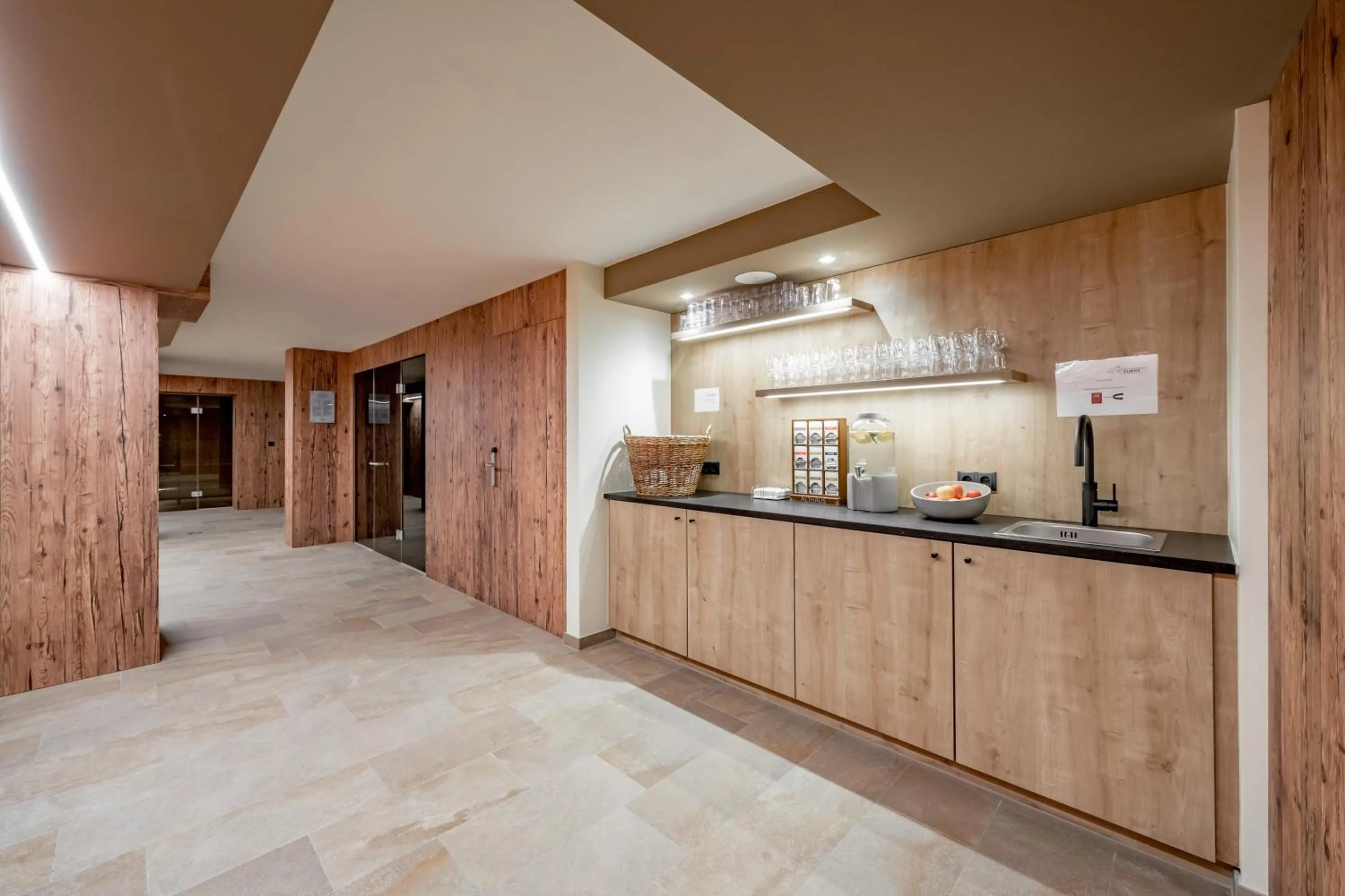 Sauna in Alpenhotel Zimba