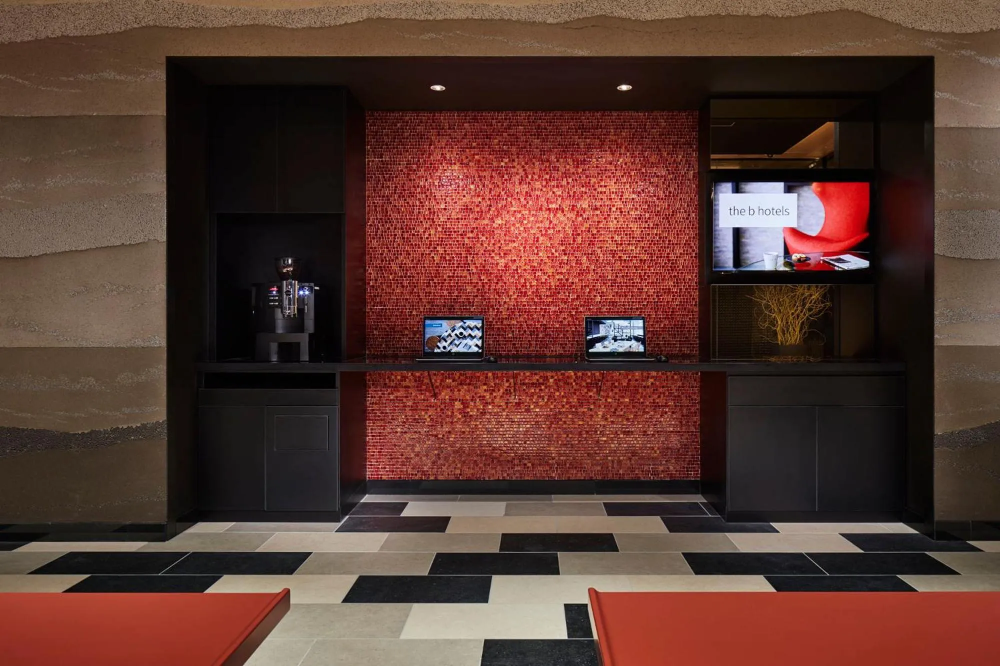 Lobby or reception in the b asakusa