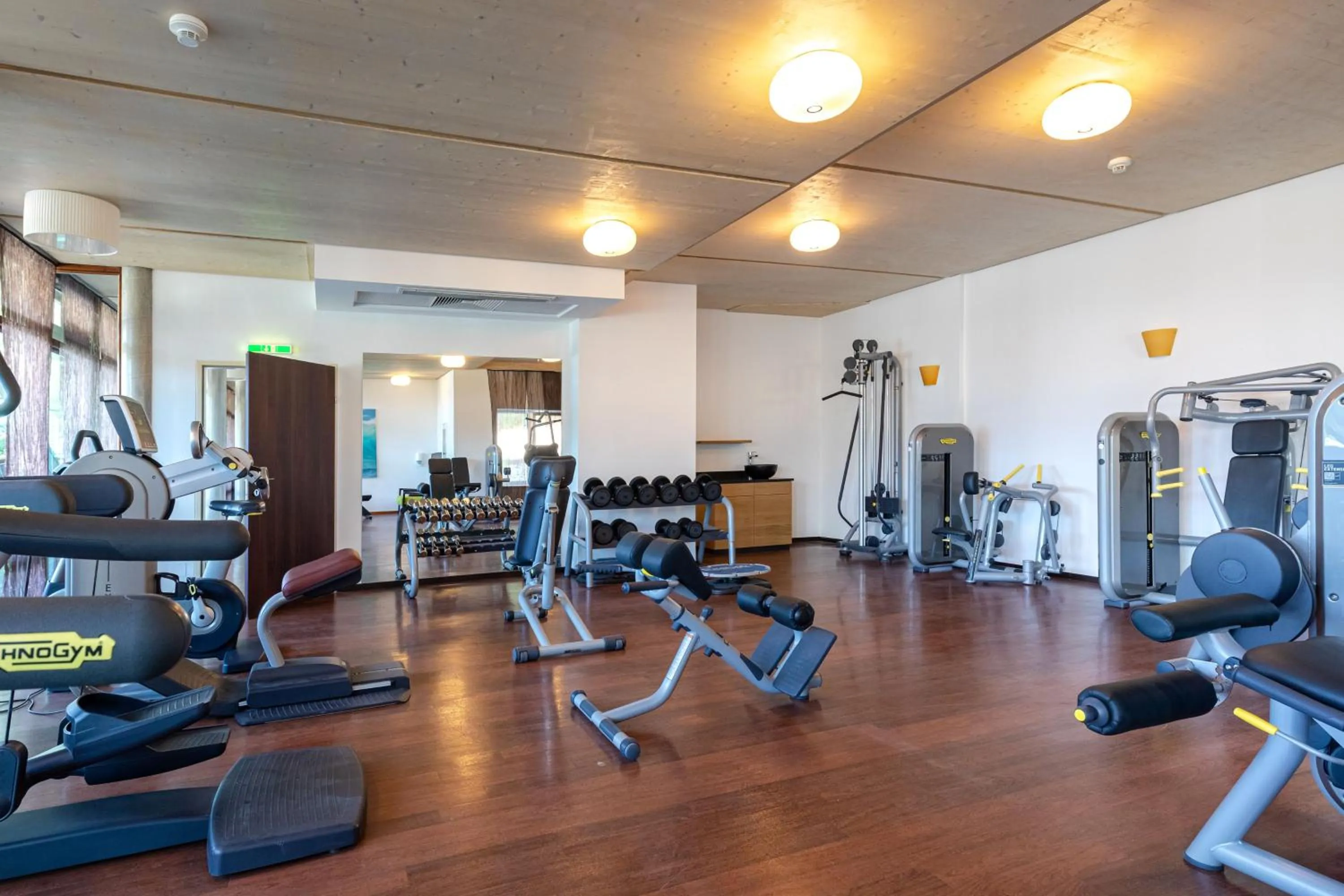 Fitness centre/facilities in eduCARE Hotel