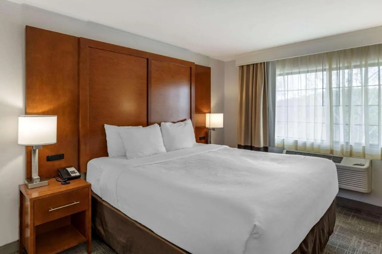 Bed in Comfort Suites Golden West on Evergreen Parkway