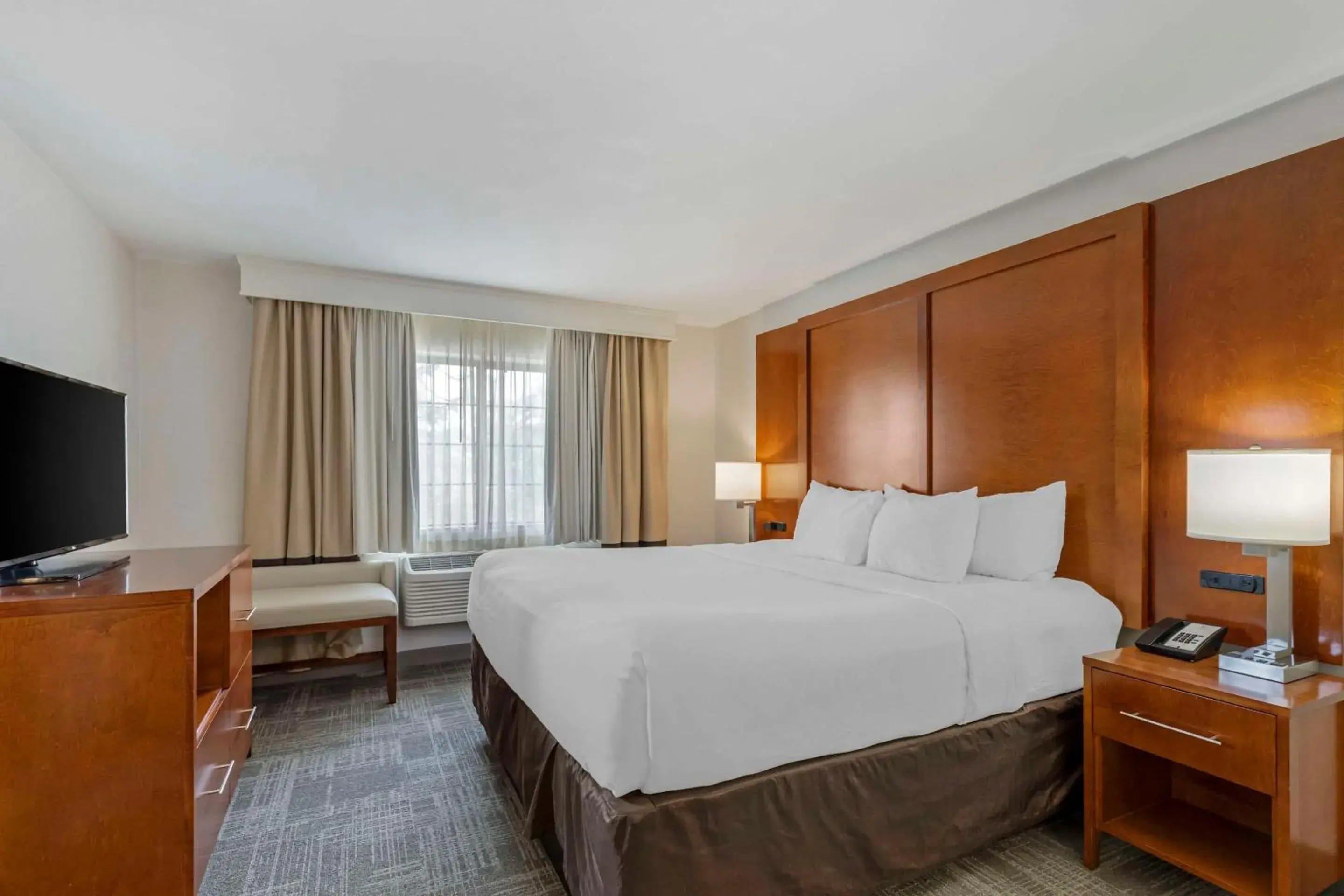 King Suite with Sofa Bed and Balcony - Non-Smoking (No Pets Allowed) in Comfort Suites Golden West on Evergreen Parkway King Suite with Sofa Bed and Balcony - Non-Smoking (No Pets Allowed) in Comfort Suites Golden West on Evergreen Parkway