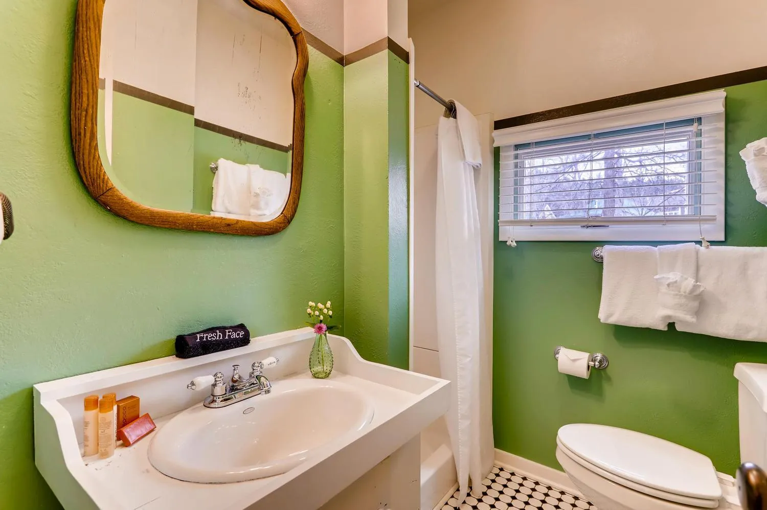 Toilet in Colorado Chautauqua Cottages