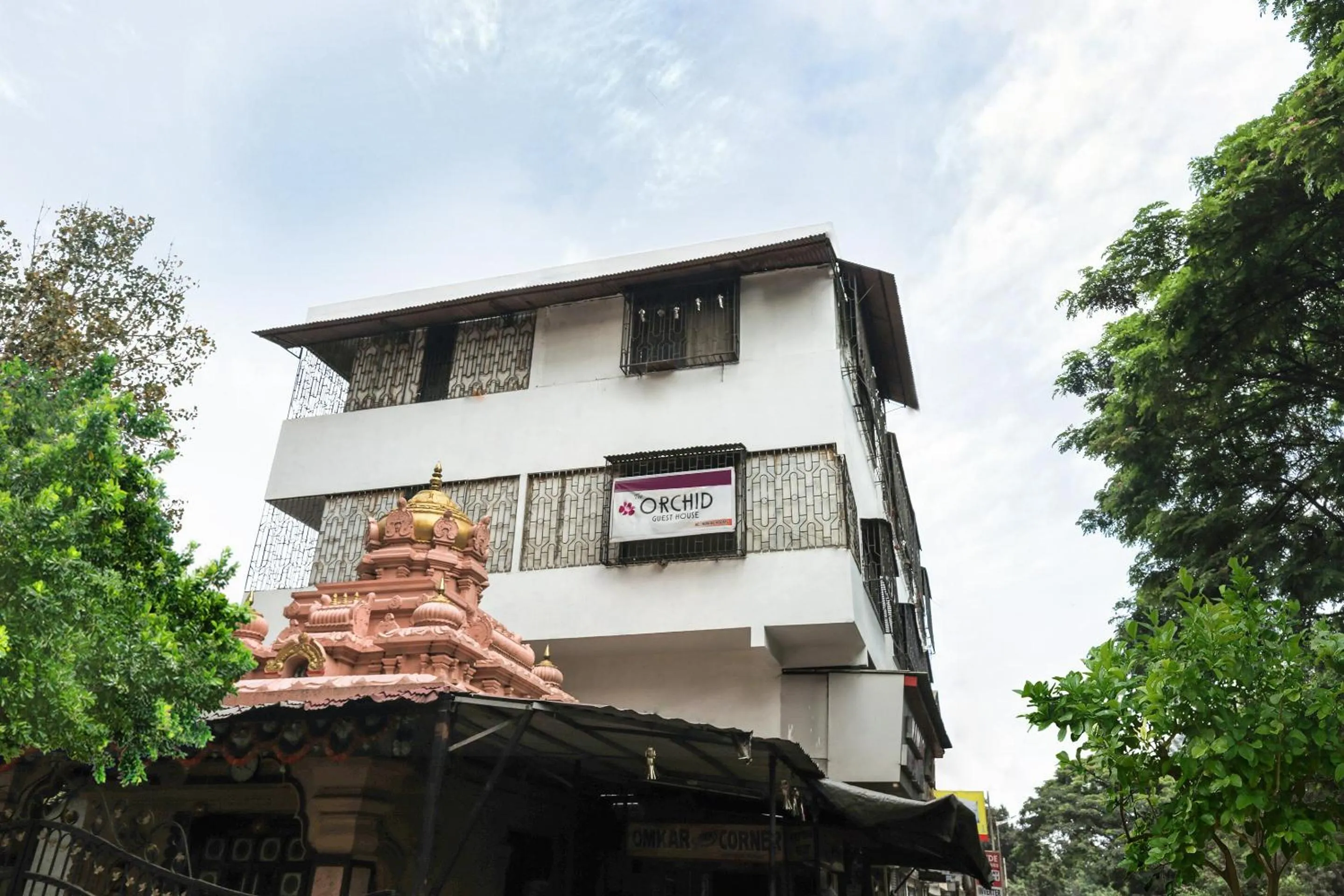 Facade/entrance in Hotel O The Orchid Guest House Near khadki Bazaar