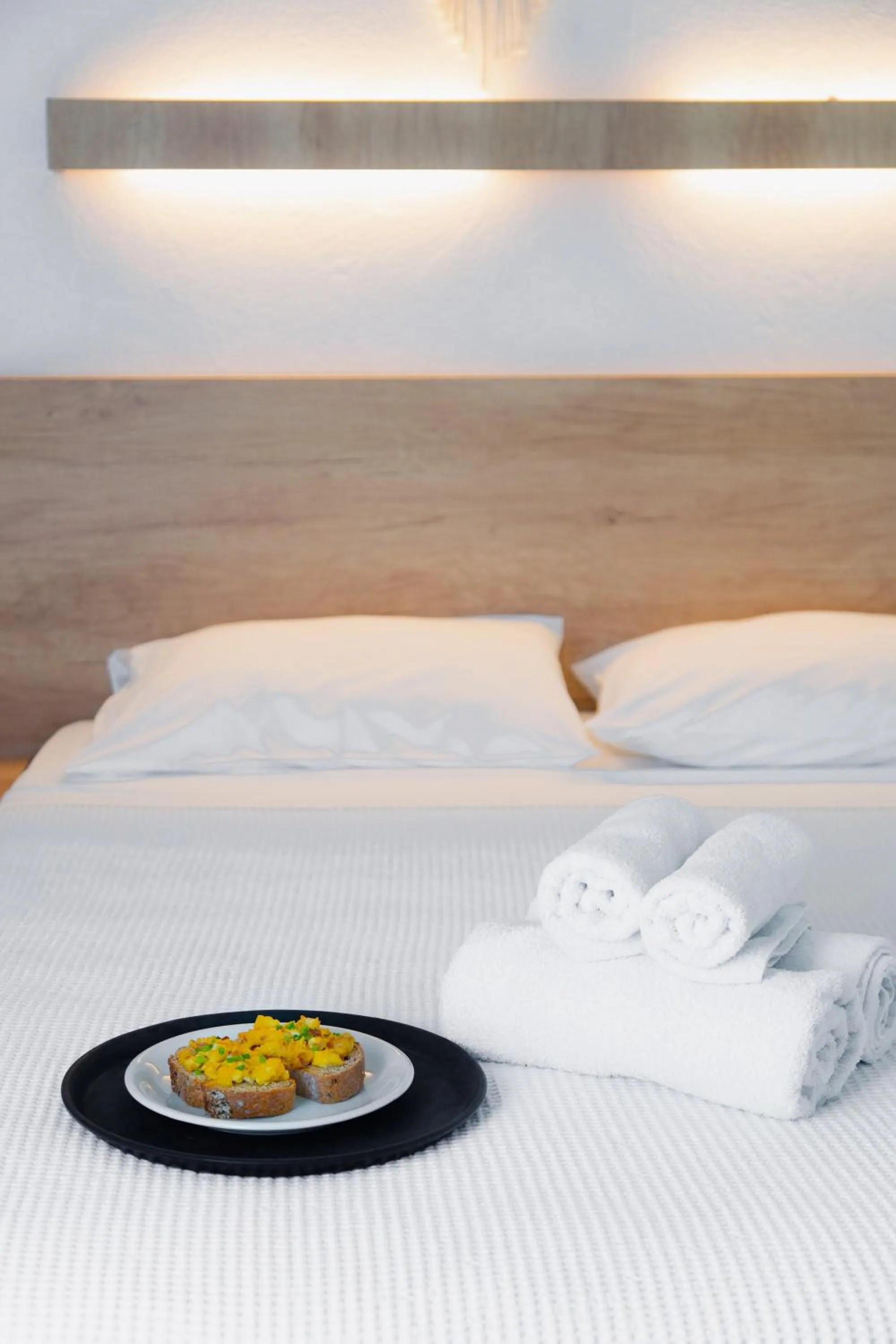 Bed in Calma Beach Hotel