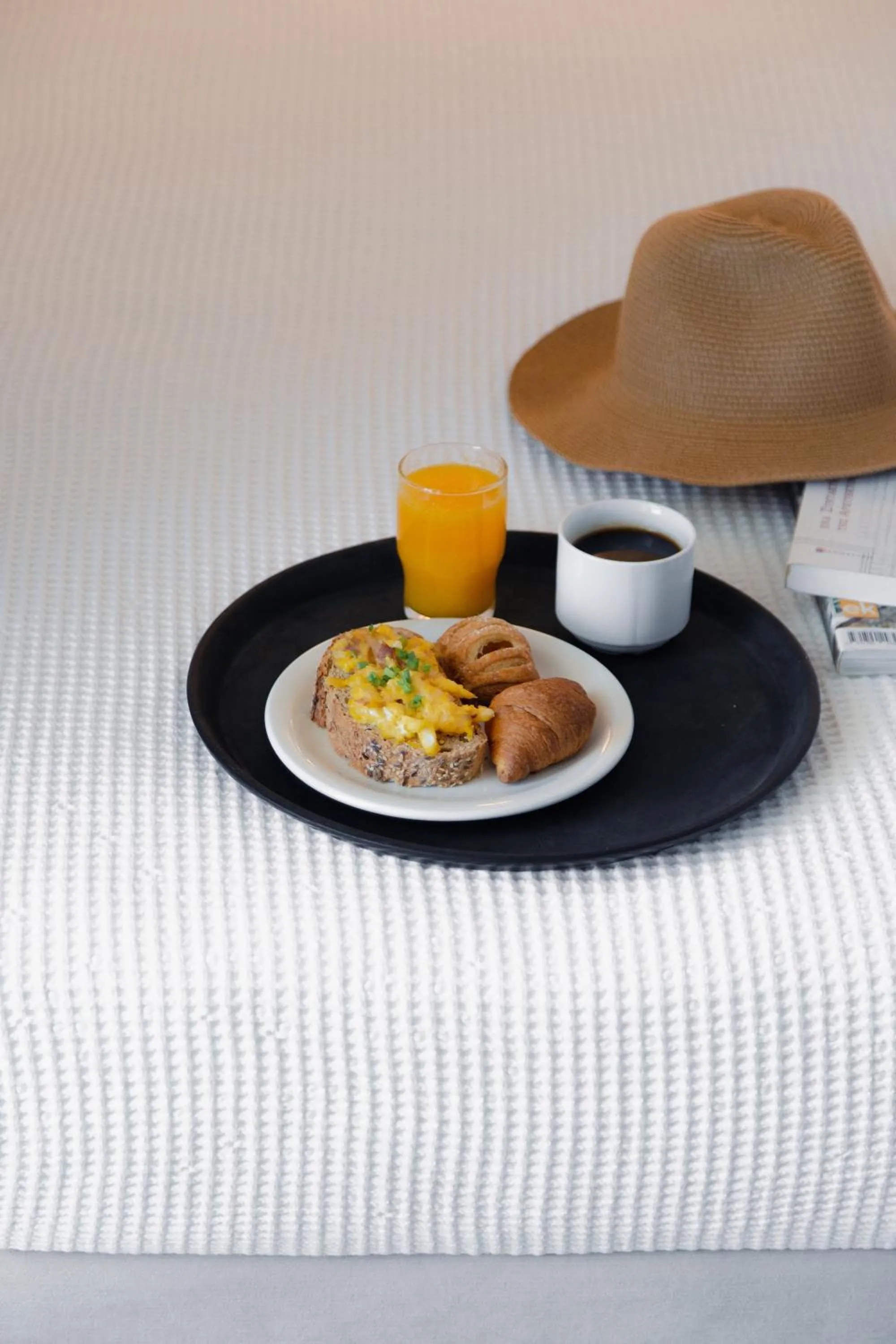 Bed in Calma Beach Hotel