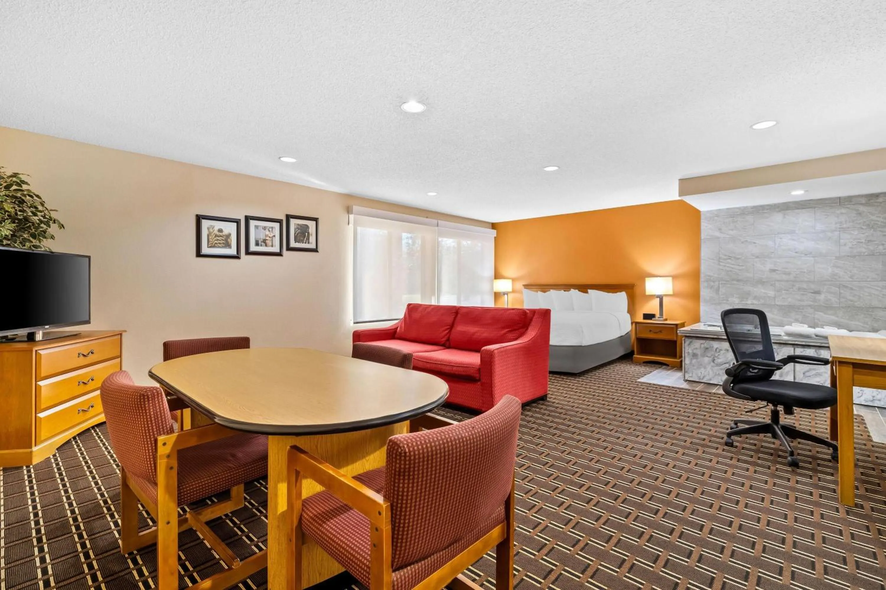 Photo of the whole room in Days Inn by Wyndham Black River Falls - Access to ATV Trail