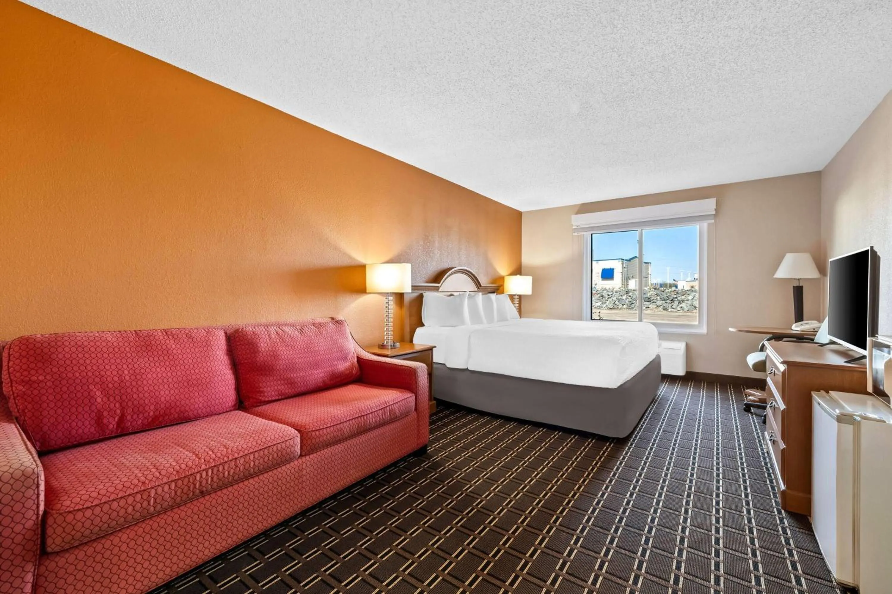 Photo of the whole room, Bed in Days Inn by Wyndham Black River Falls - Access to ATV Trail