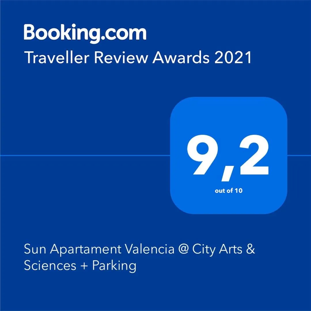 Sun Apartament Valencia @ City Arts & Sciences + Parking