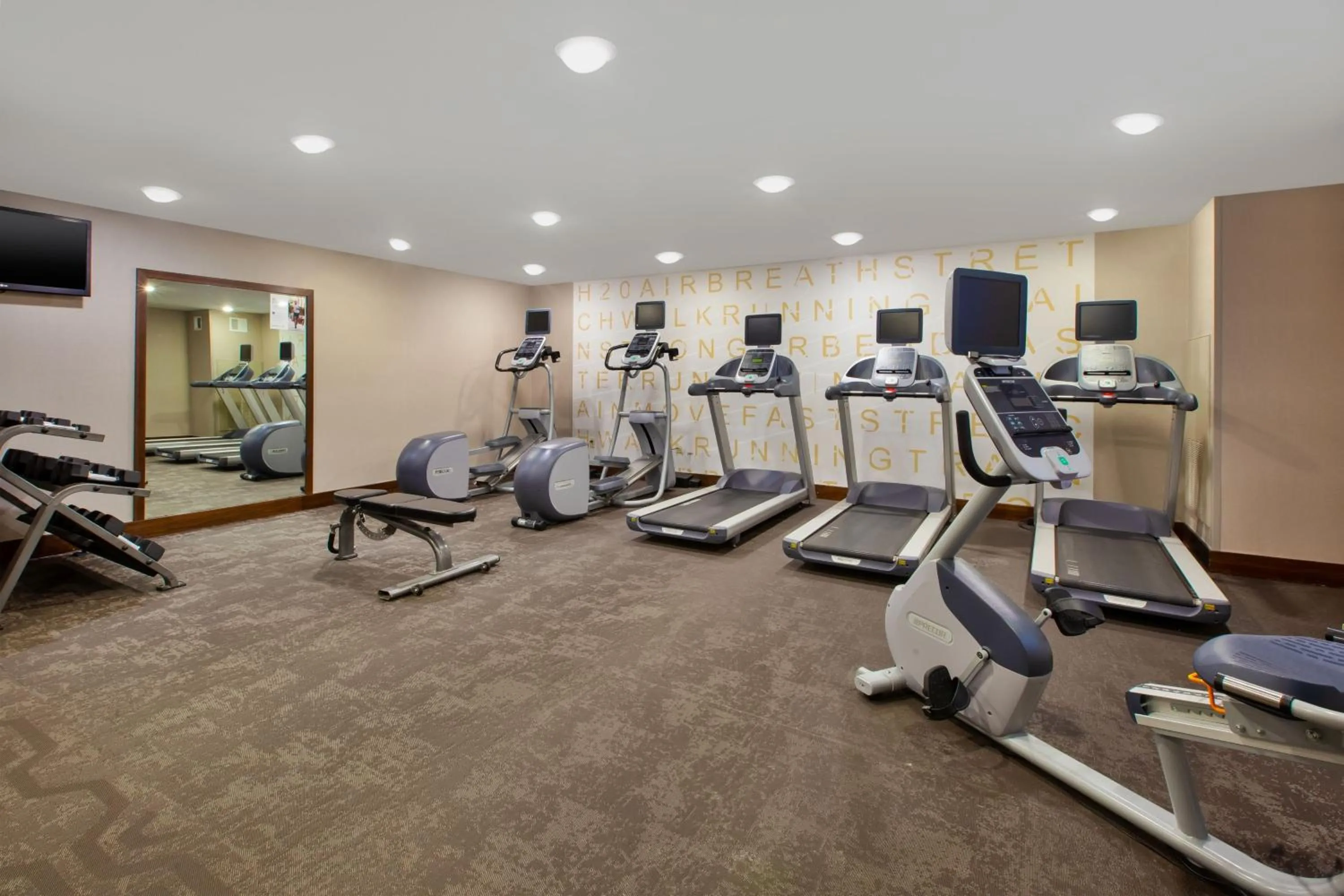 Fitness centre/facilities in Residence Inn by Marriott Ann Arbor North