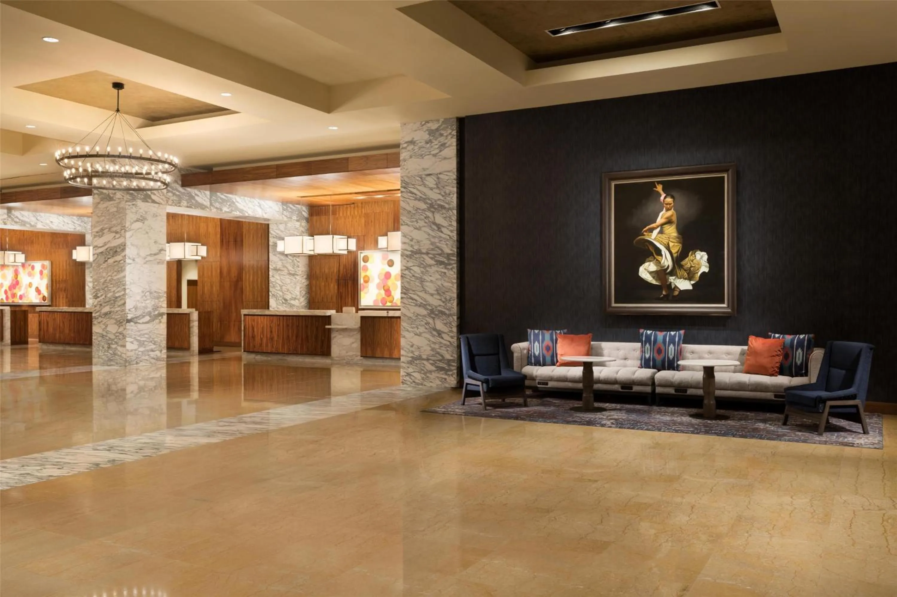 Lobby or reception in Grand Hyatt San Antonio River Walk
