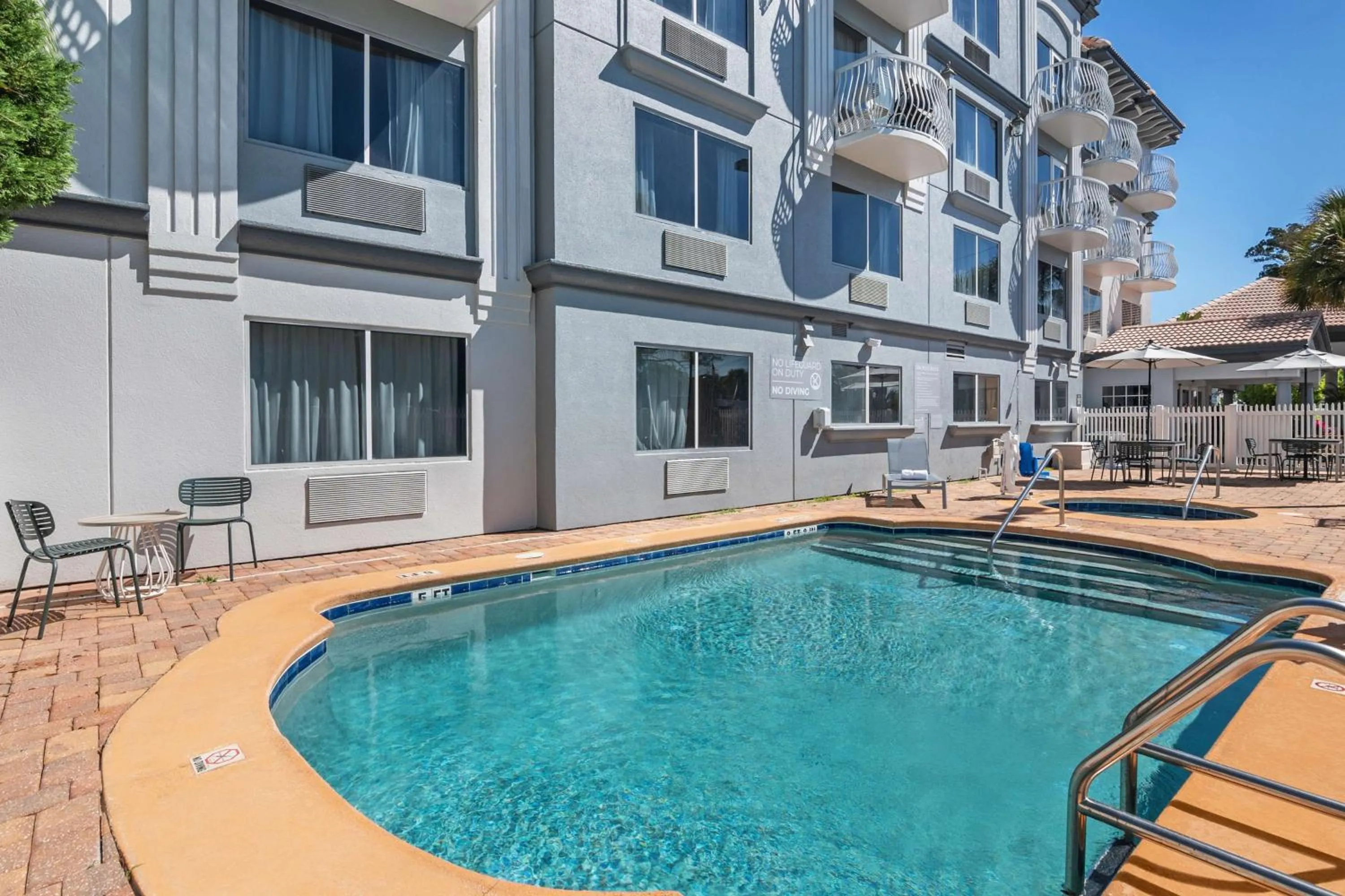 Pool view in Villa Victor, Ascend Hotel Collection