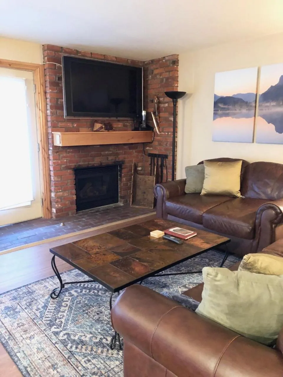 Living room in Vail Racquet Club Mountain Resort