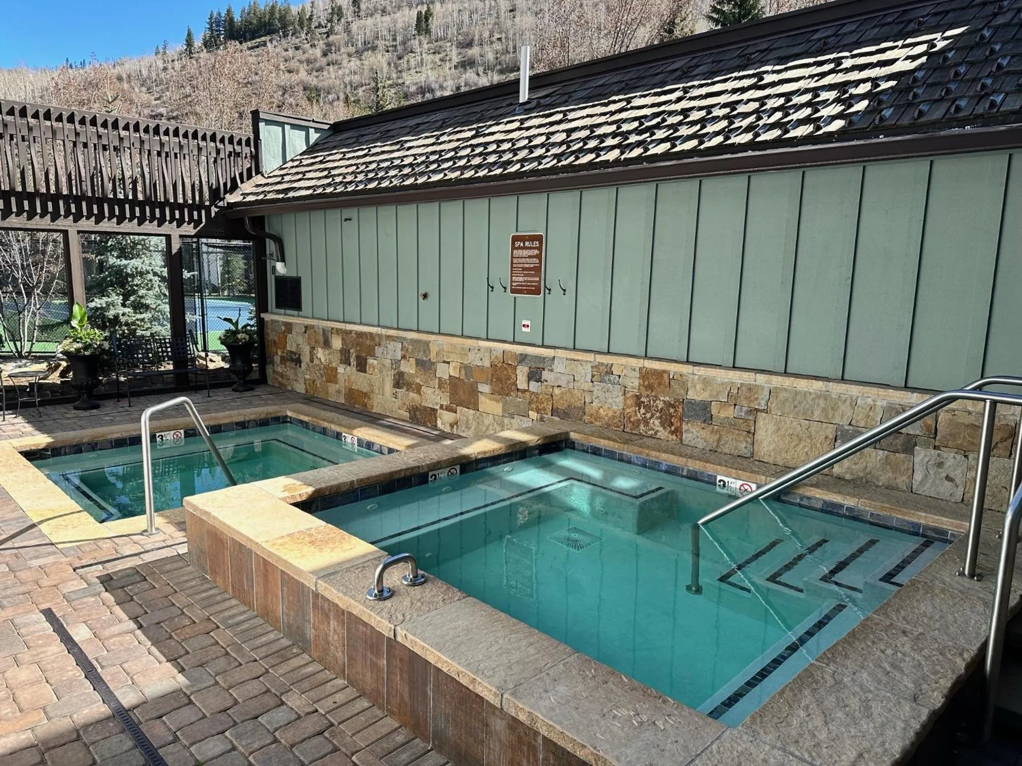 Hot Tub in Vail Racquet Club Mountain Resort