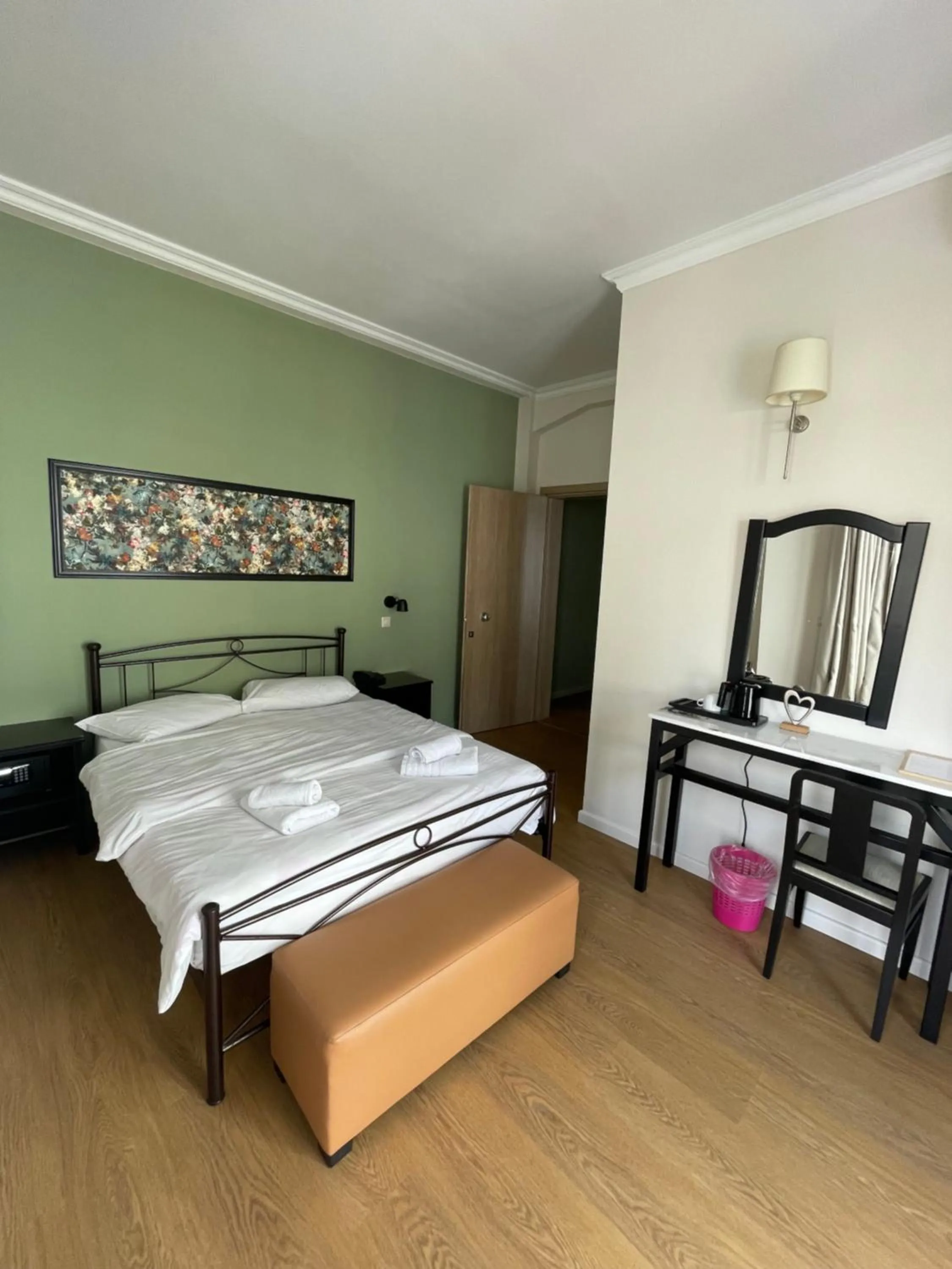 Bed in Grand Hotel Loutraki