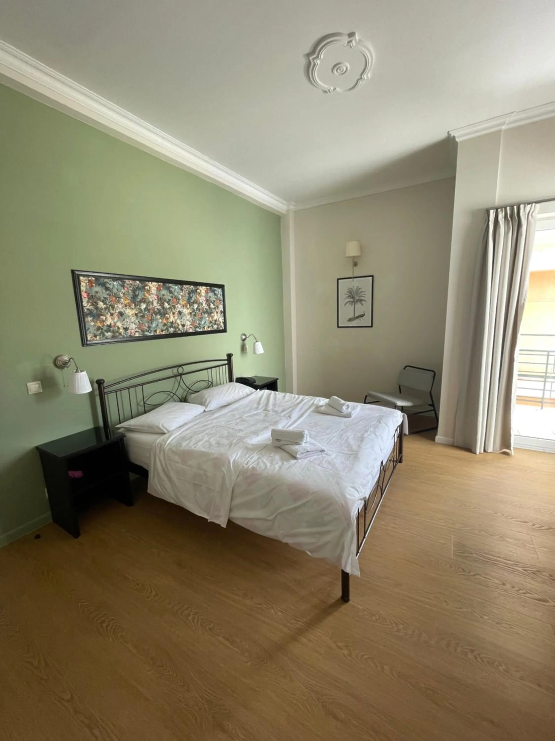 Bed in Grand Hotel Loutraki