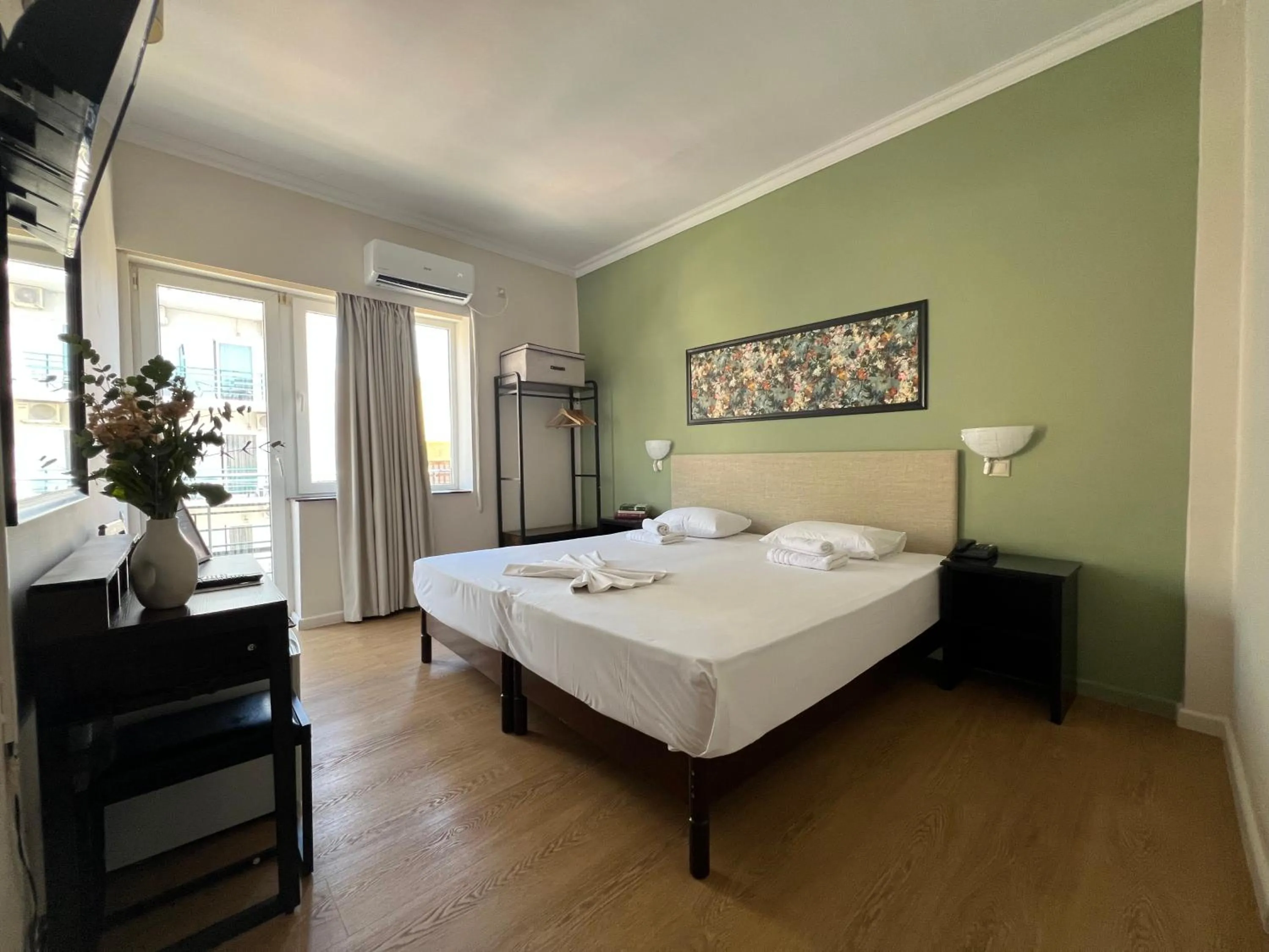 Bed in Grand Hotel Loutraki