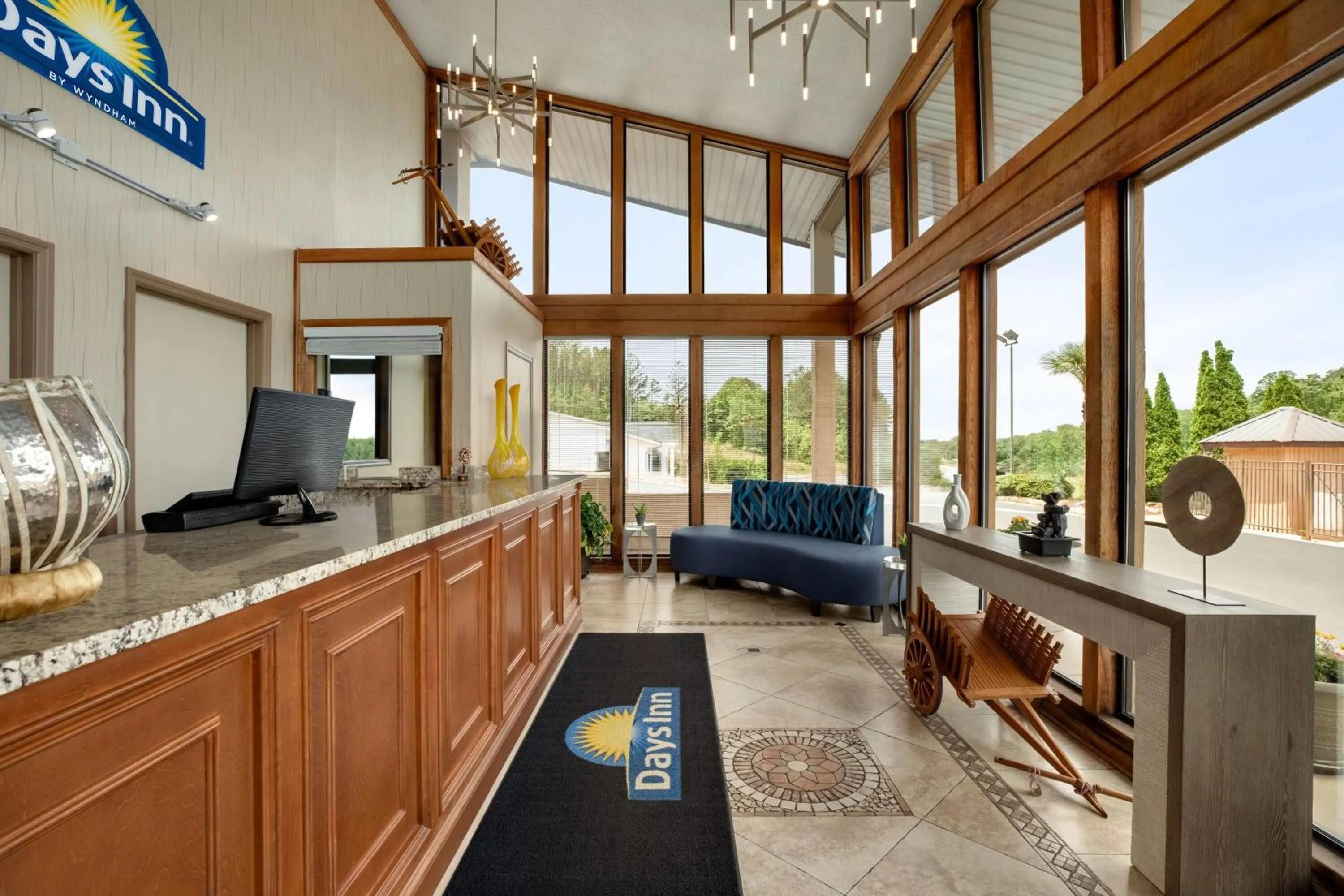 Lobby or reception in Days Inn by Wyndham Cartersville