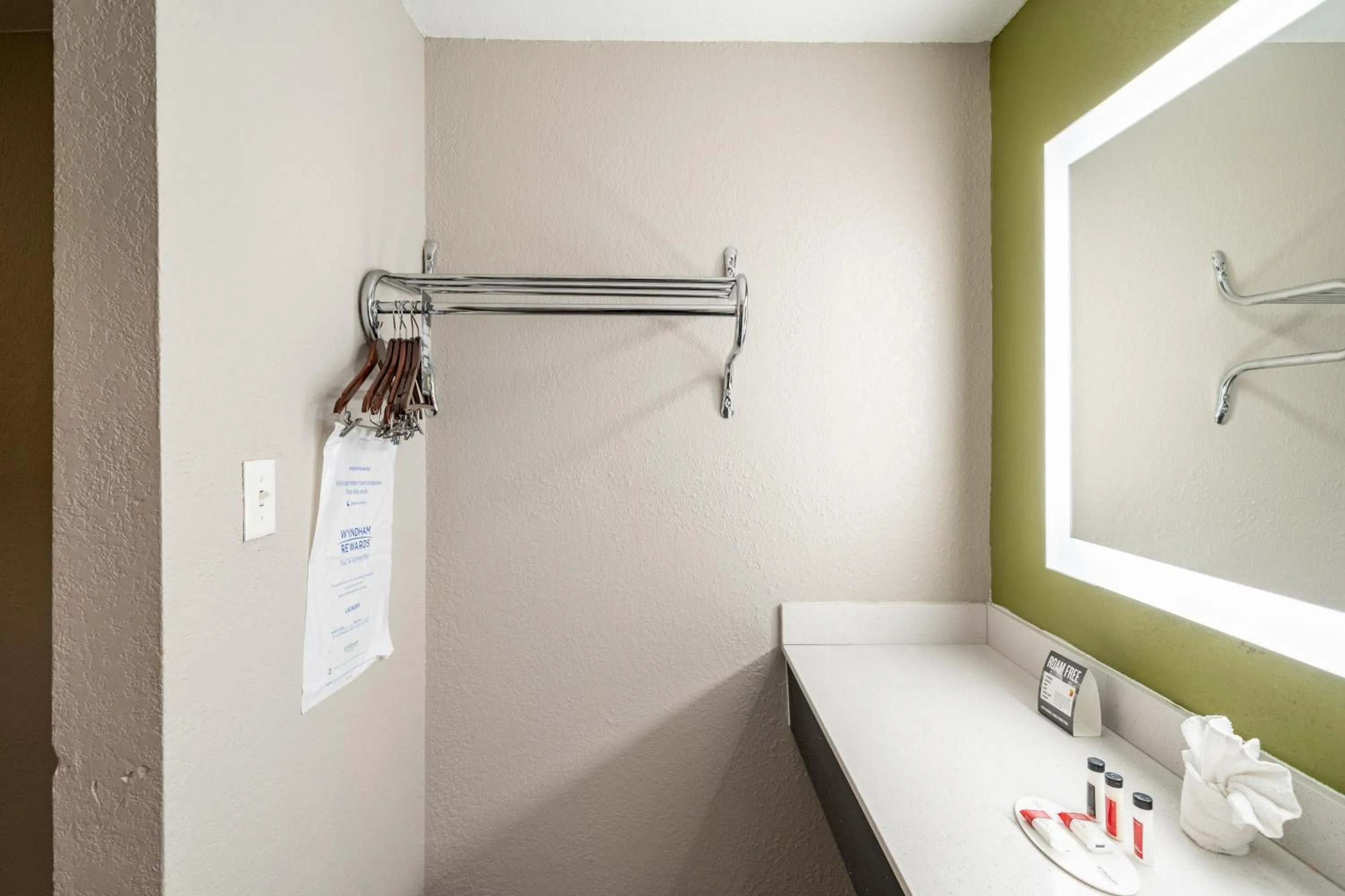 Bathroom in Super 8 by Wyndham San Antonio/Riverwalk Area