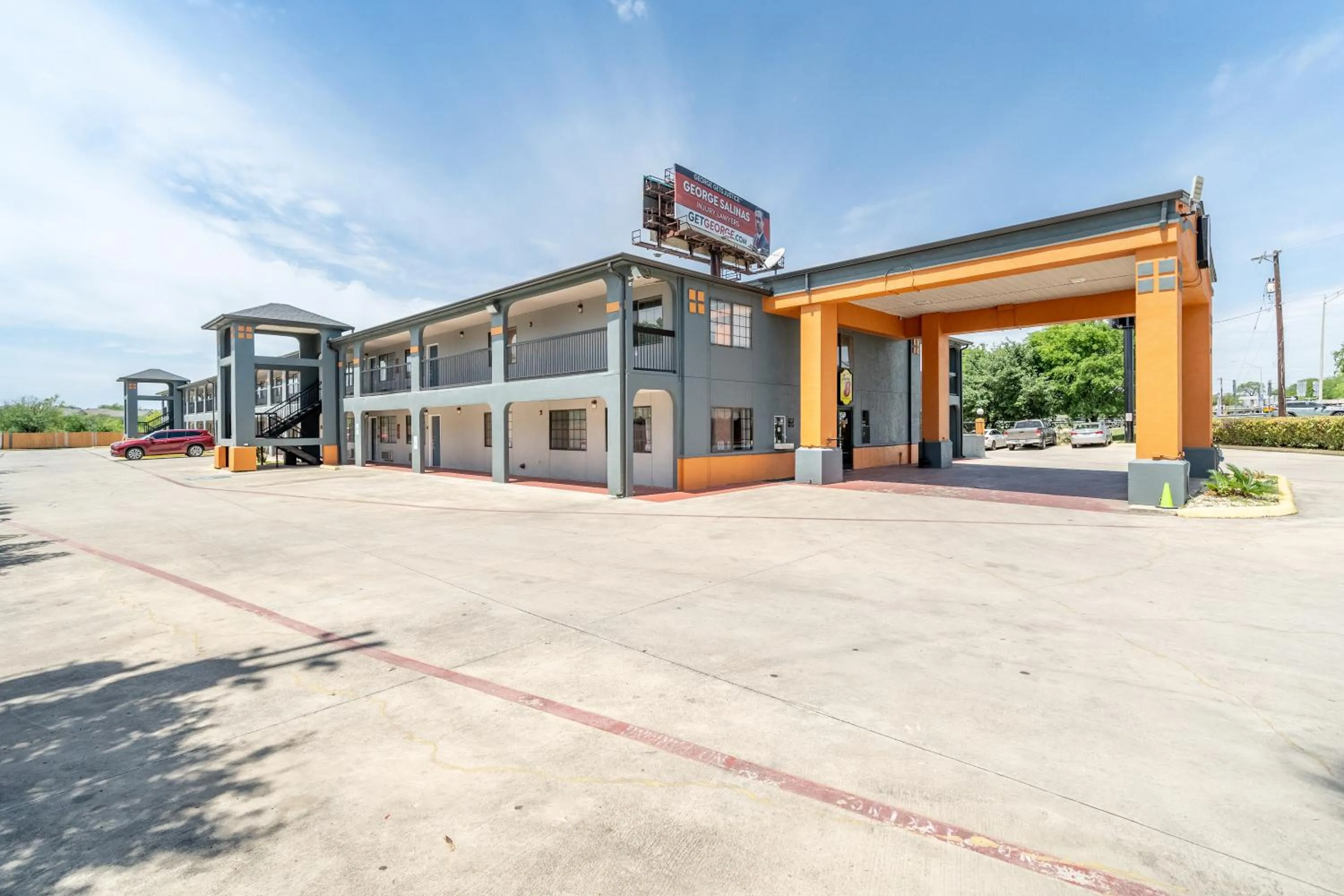 Property building in Super 8 by Wyndham San Antonio/Riverwalk Area