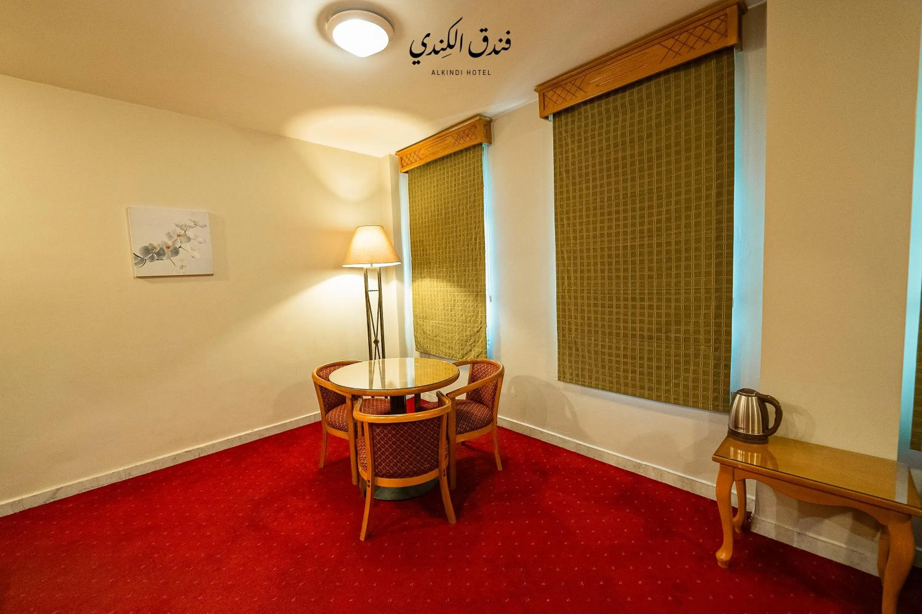 Seating area in Kindi Suite Hotel