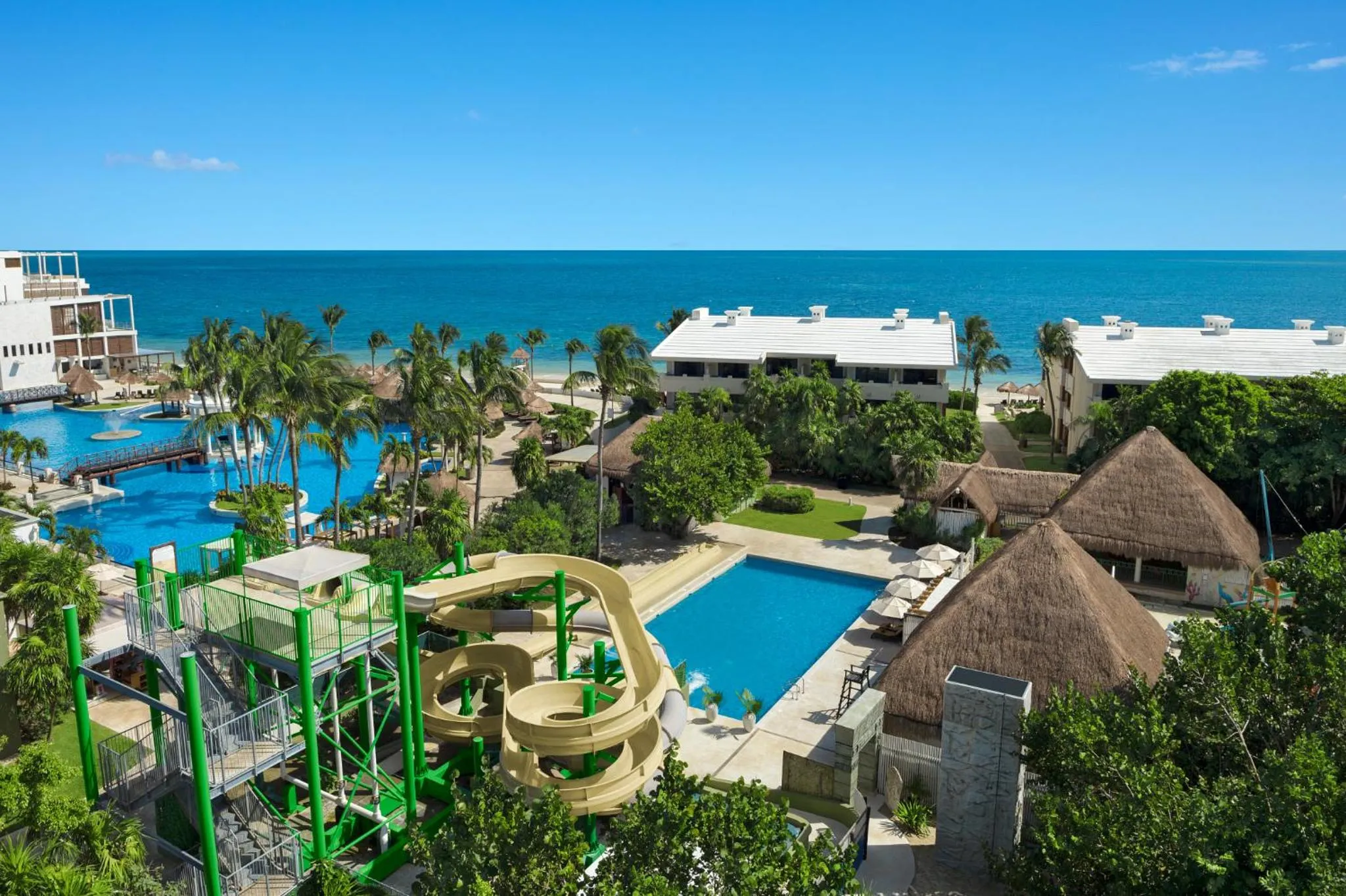 Pool view in Dreams Sapphire Resort & Spa