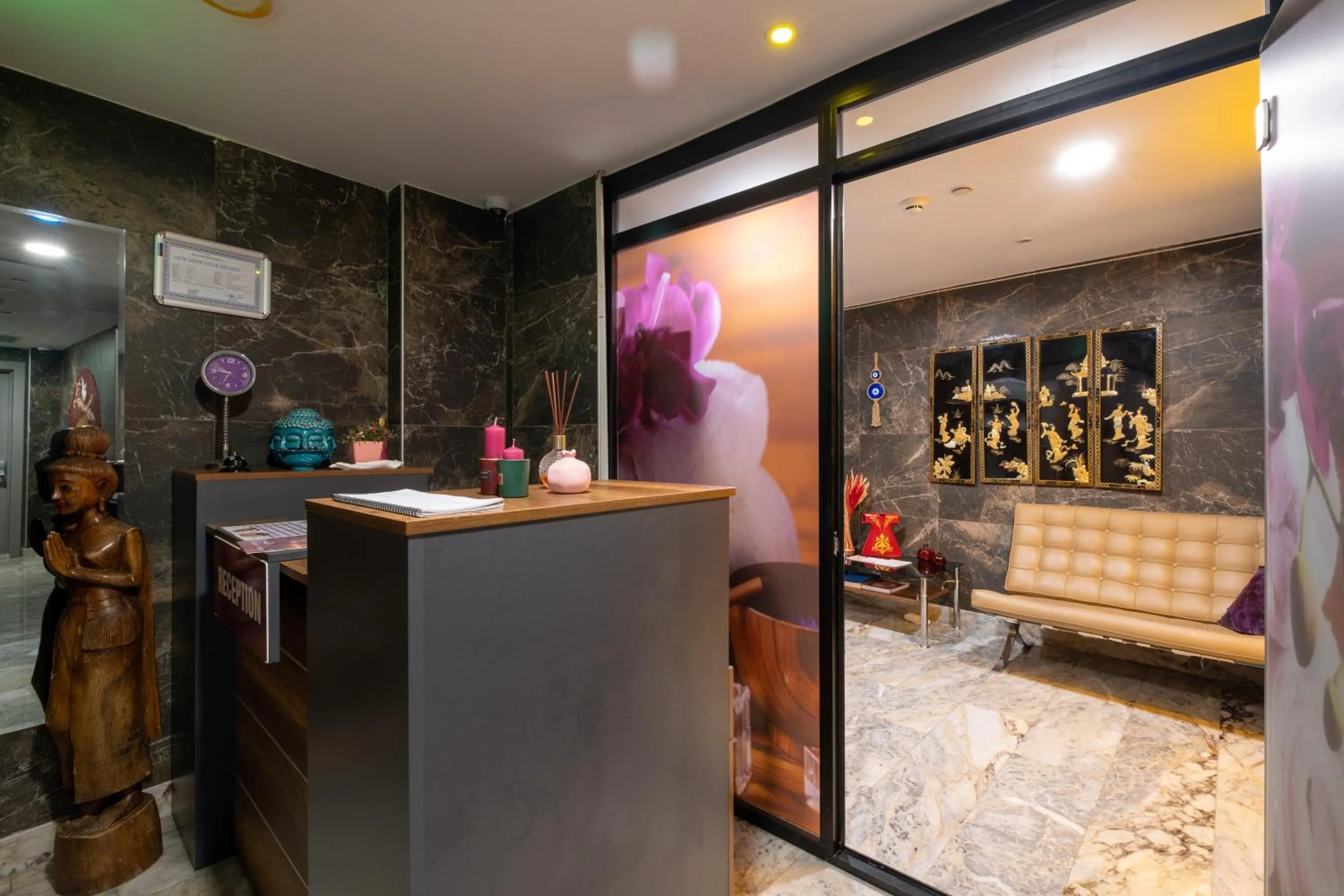 Kitchen or kitchenette in La Wisteria Boutique Hotel Istanbul