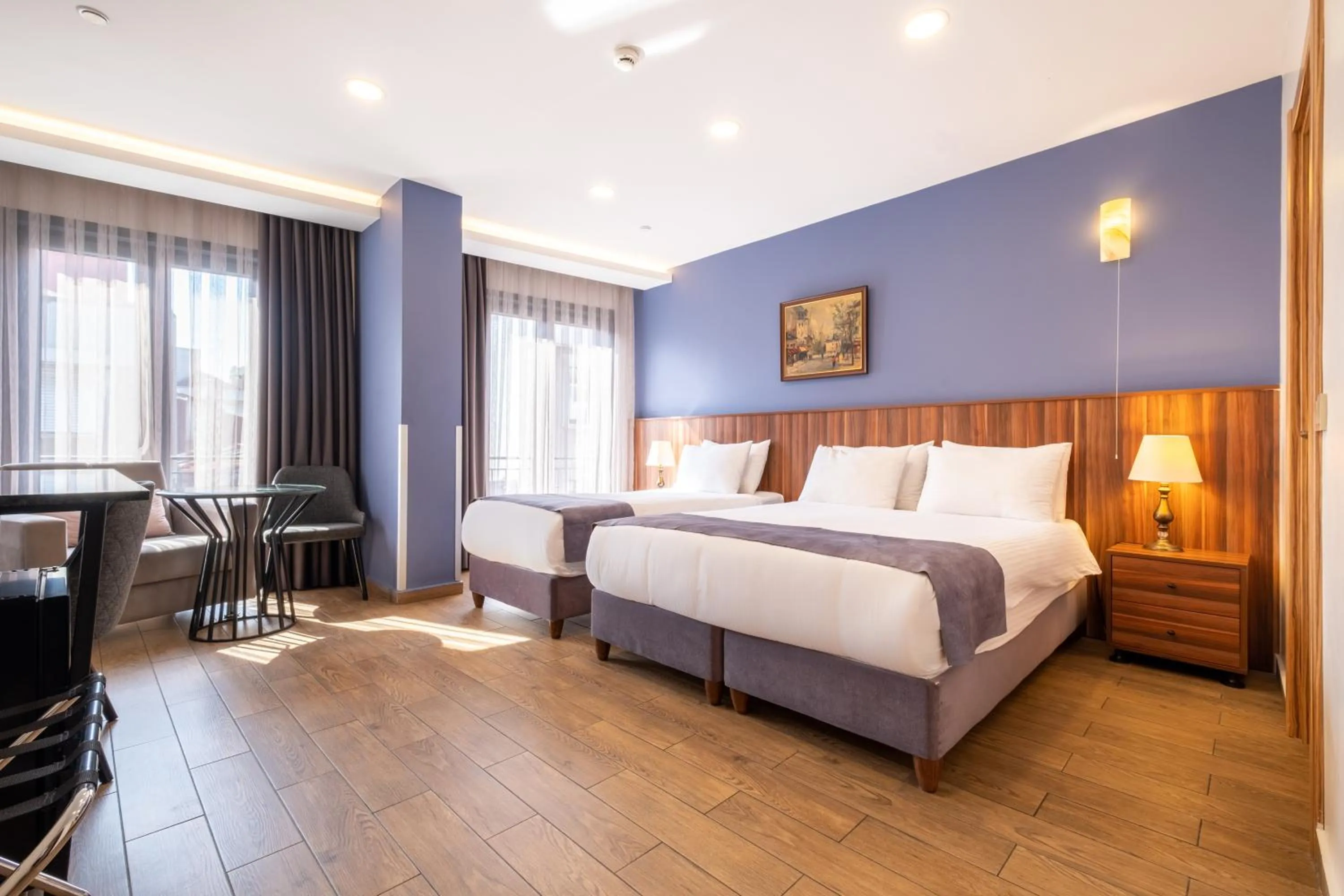 Bed in La Wisteria Boutique Hotel Istanbul