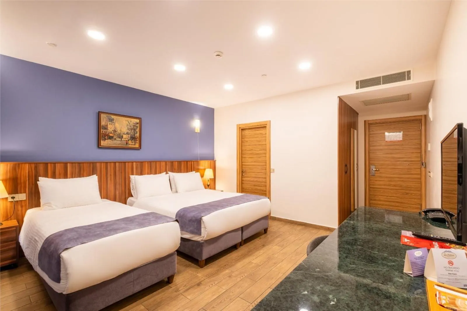 Bed in La Wisteria Boutique Hotel Istanbul