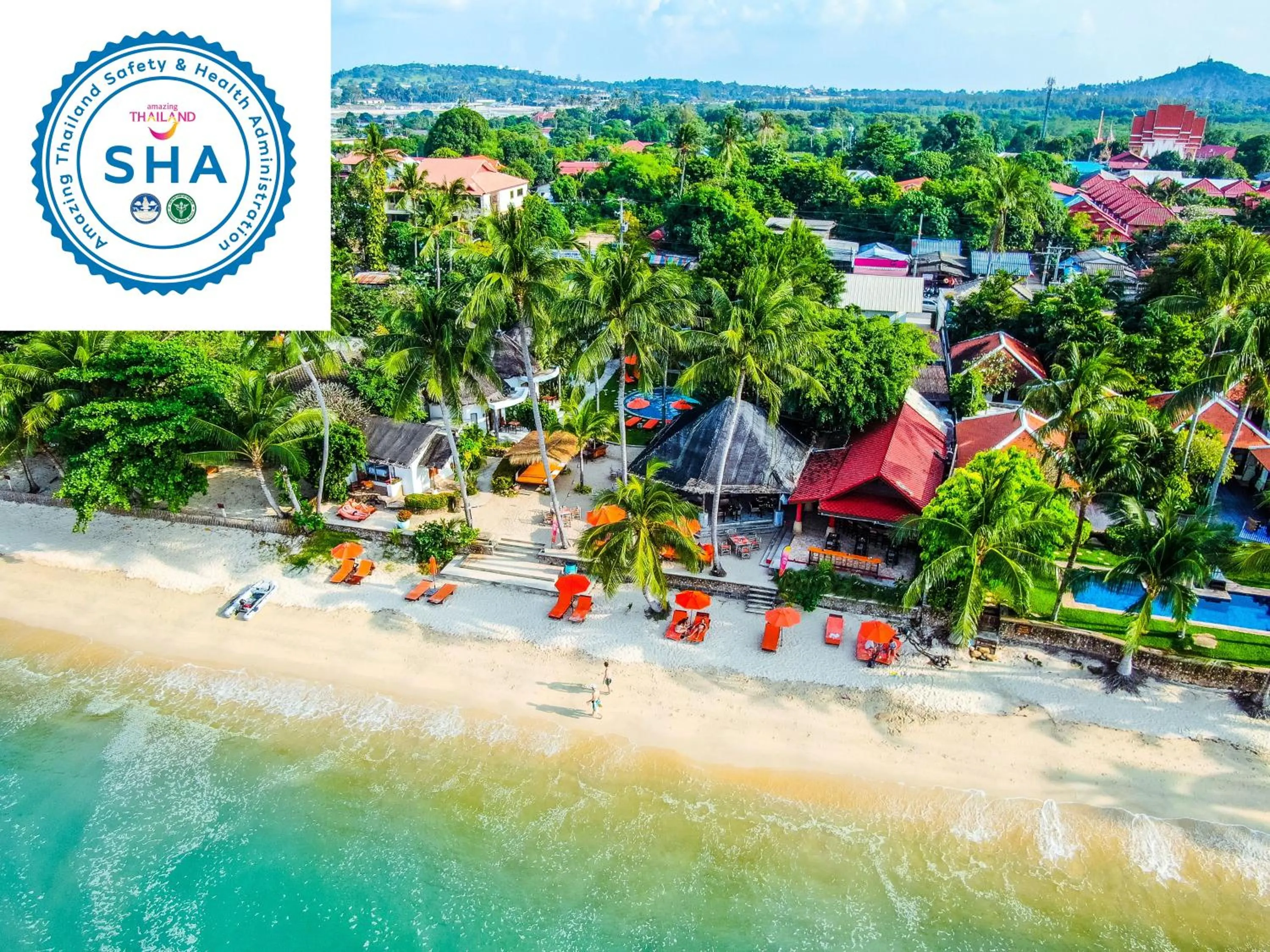 Beach in Secret Garden Beach Resort