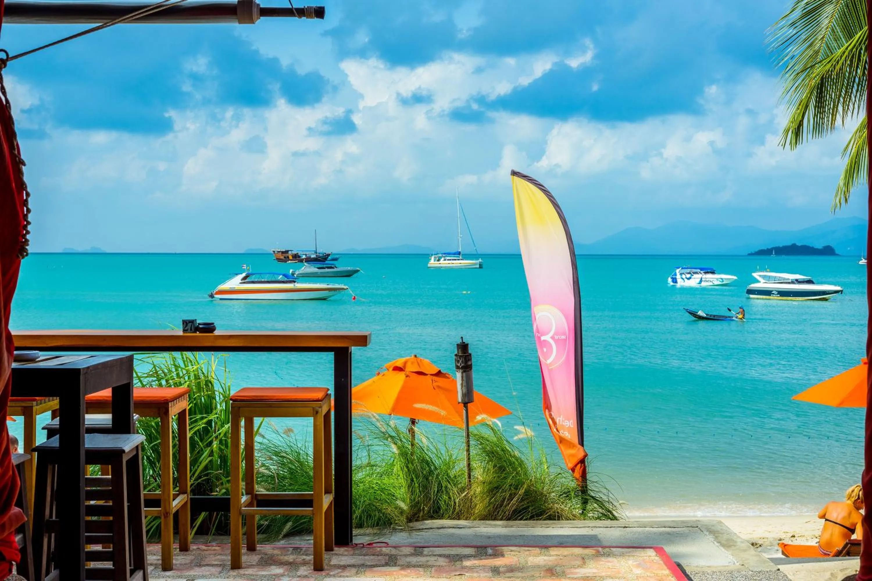 Sea view in Secret Garden Beach Resort