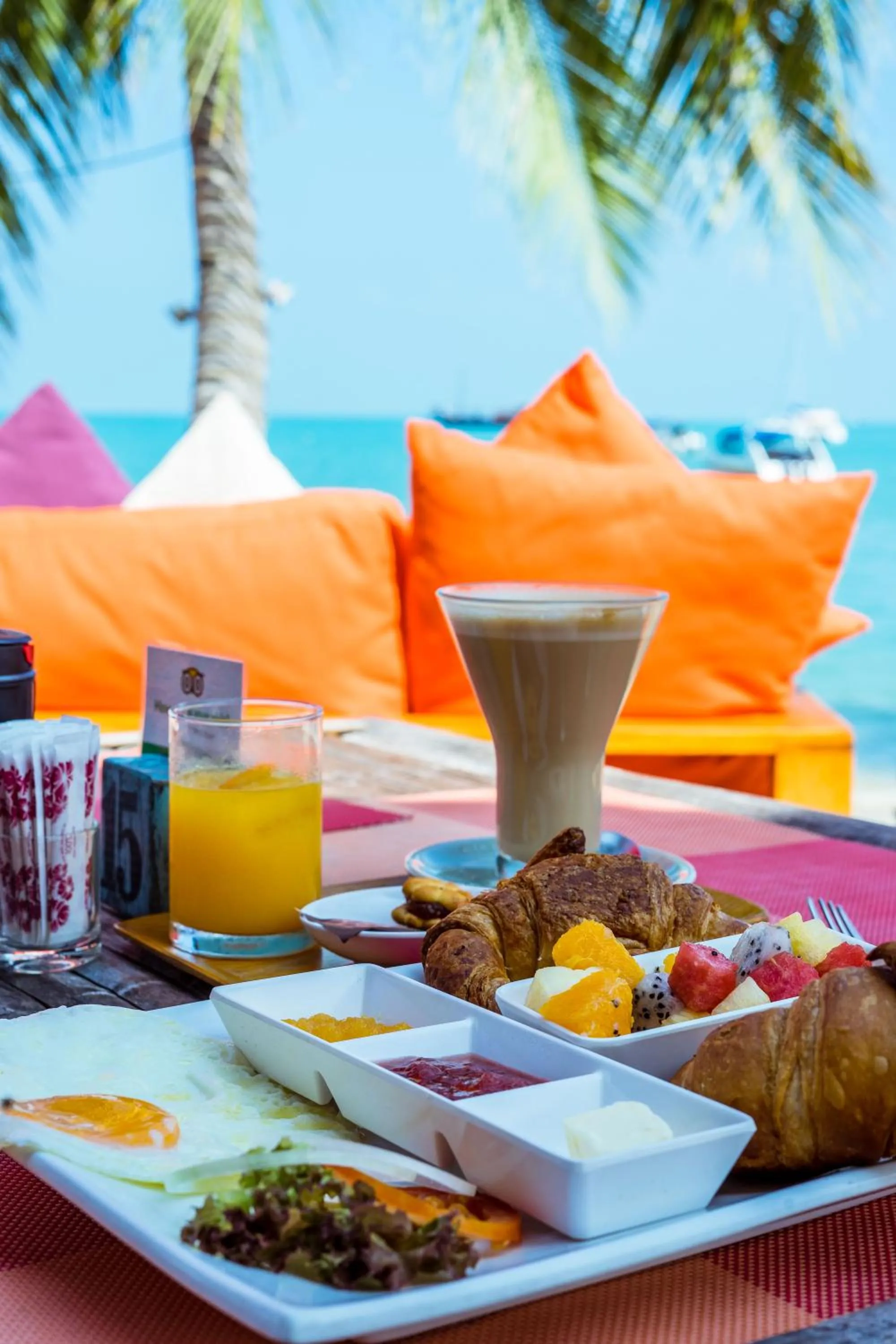 Breakfast in Secret Garden Beach Resort