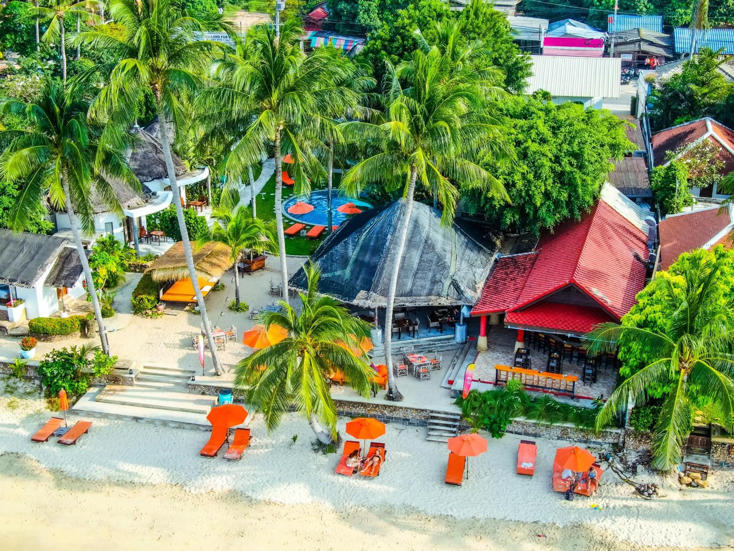 Bird's eye view in Secret Garden Beach Resort