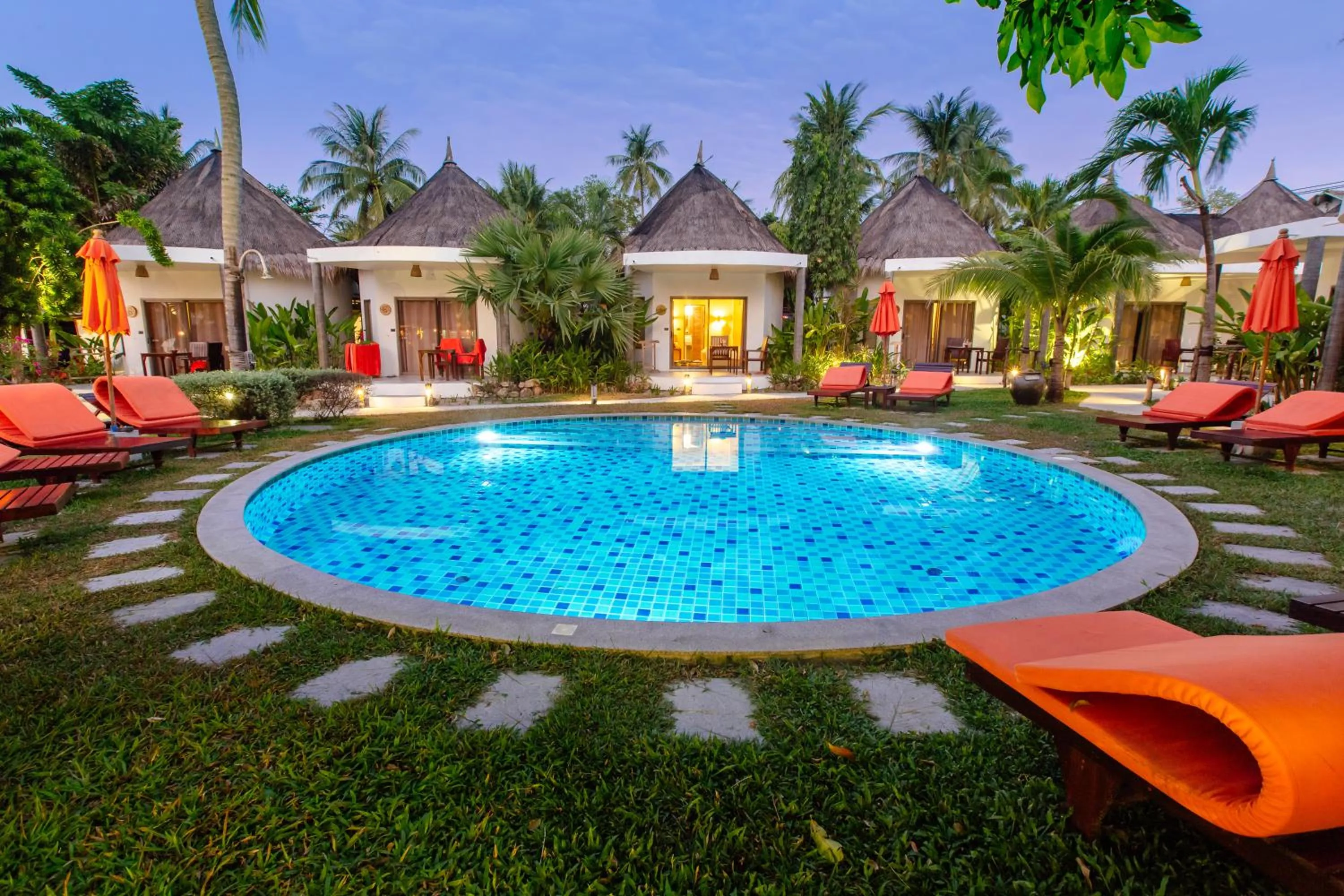 Property building in Secret Garden Beach Resort