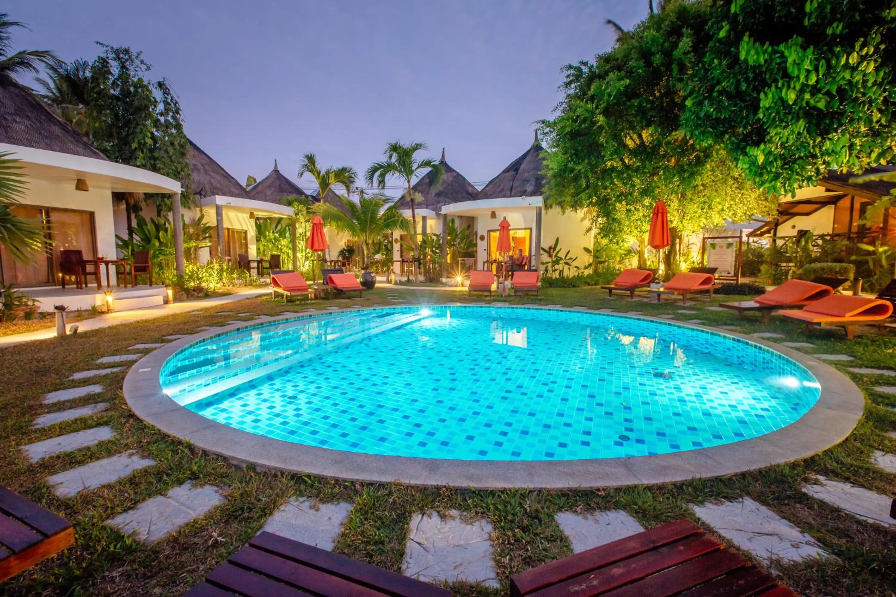 Property building in Secret Garden Beach Resort