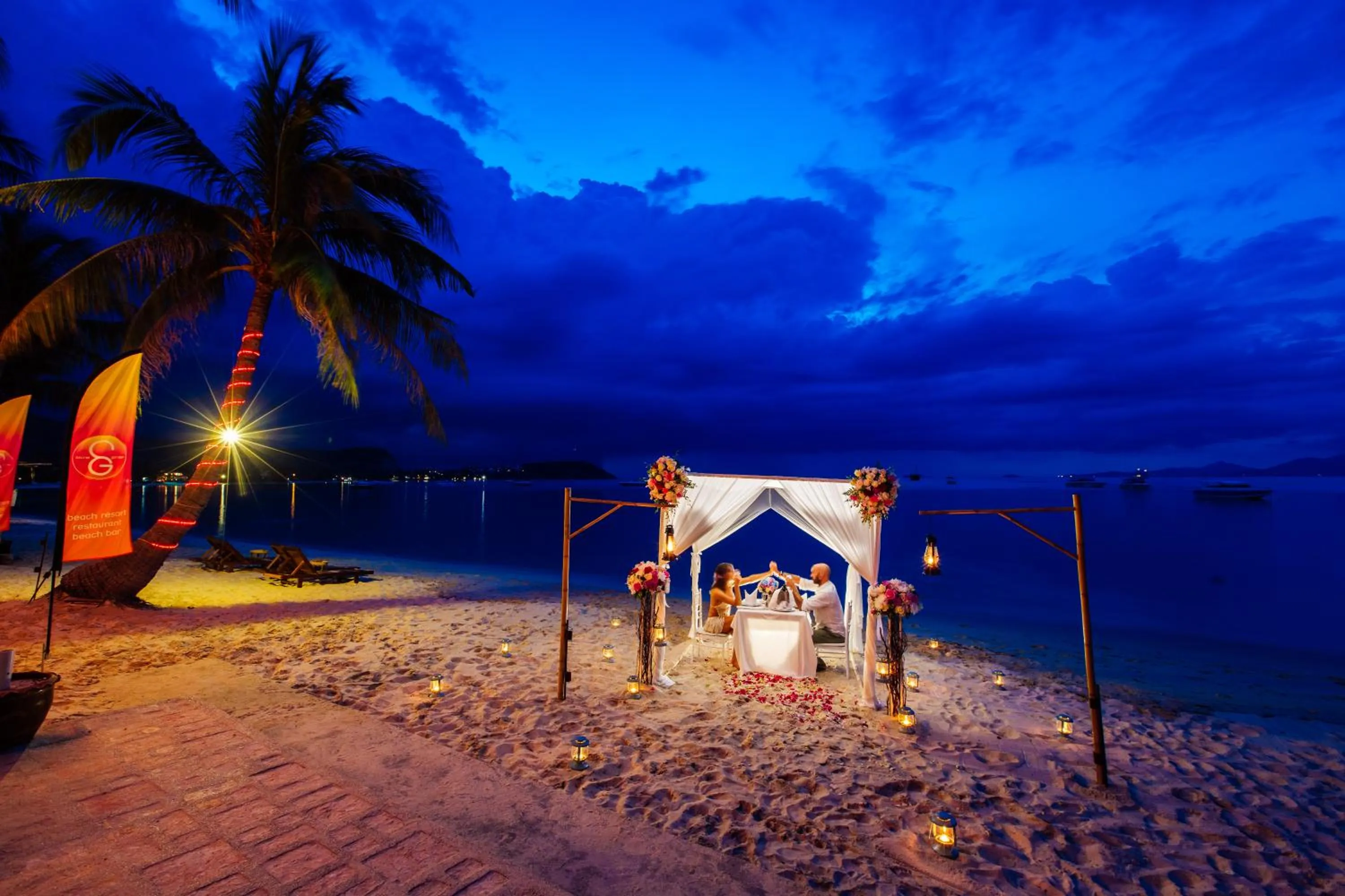 Beach in Secret Garden Beach Resort