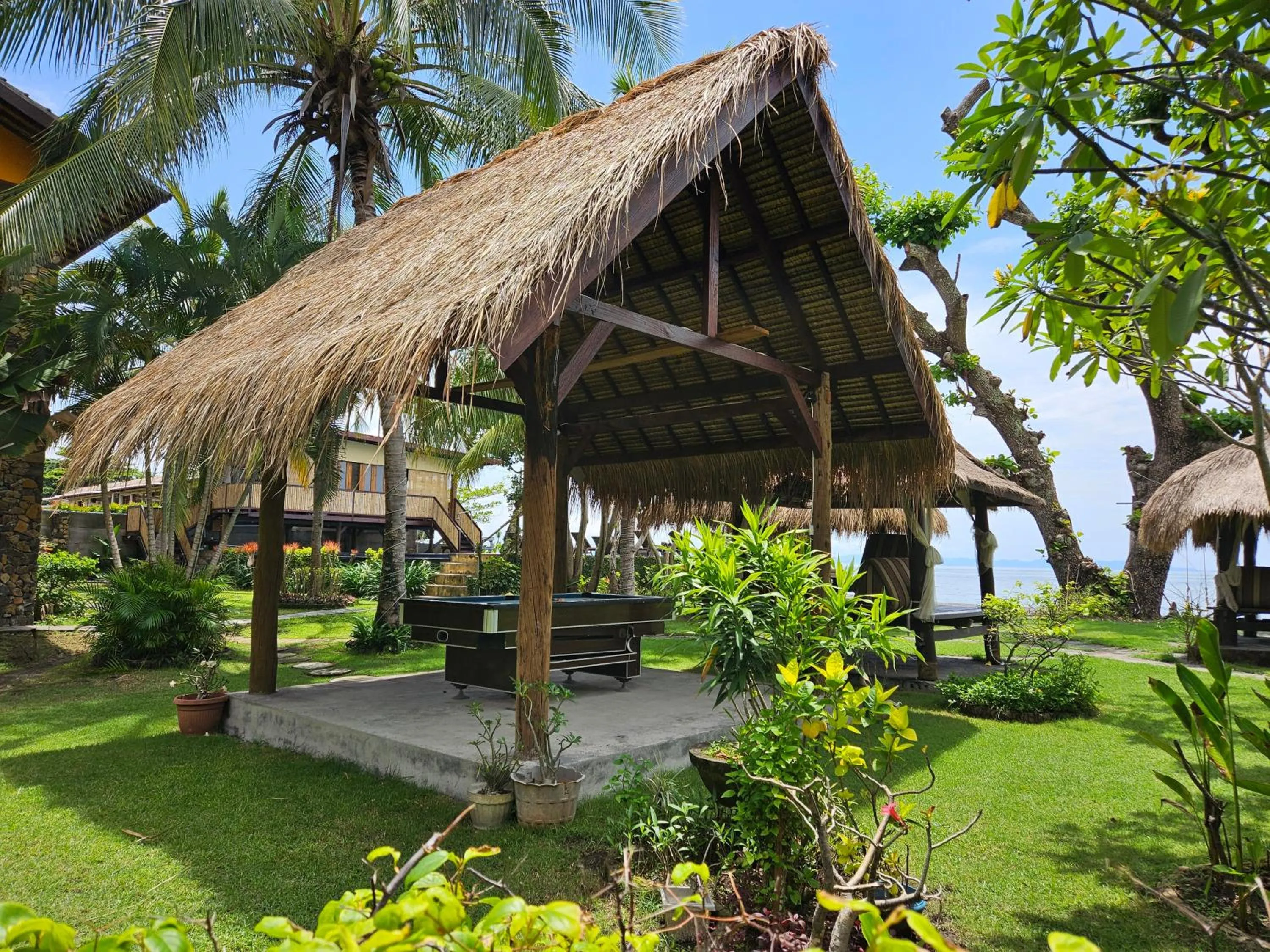 Garden in Sunsethouse Lombok