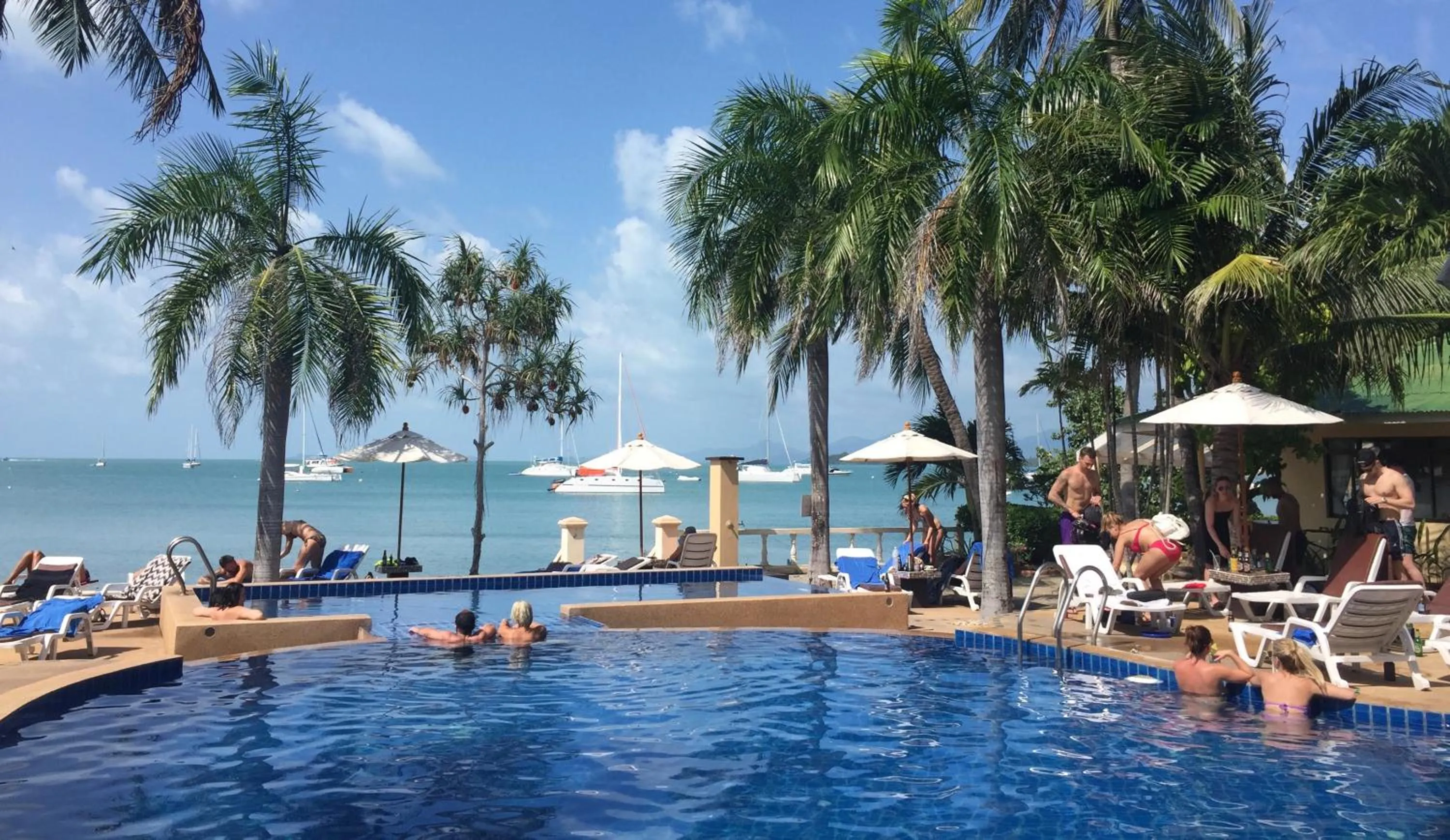 Swimming pool in Samui Mermaid Beachfront