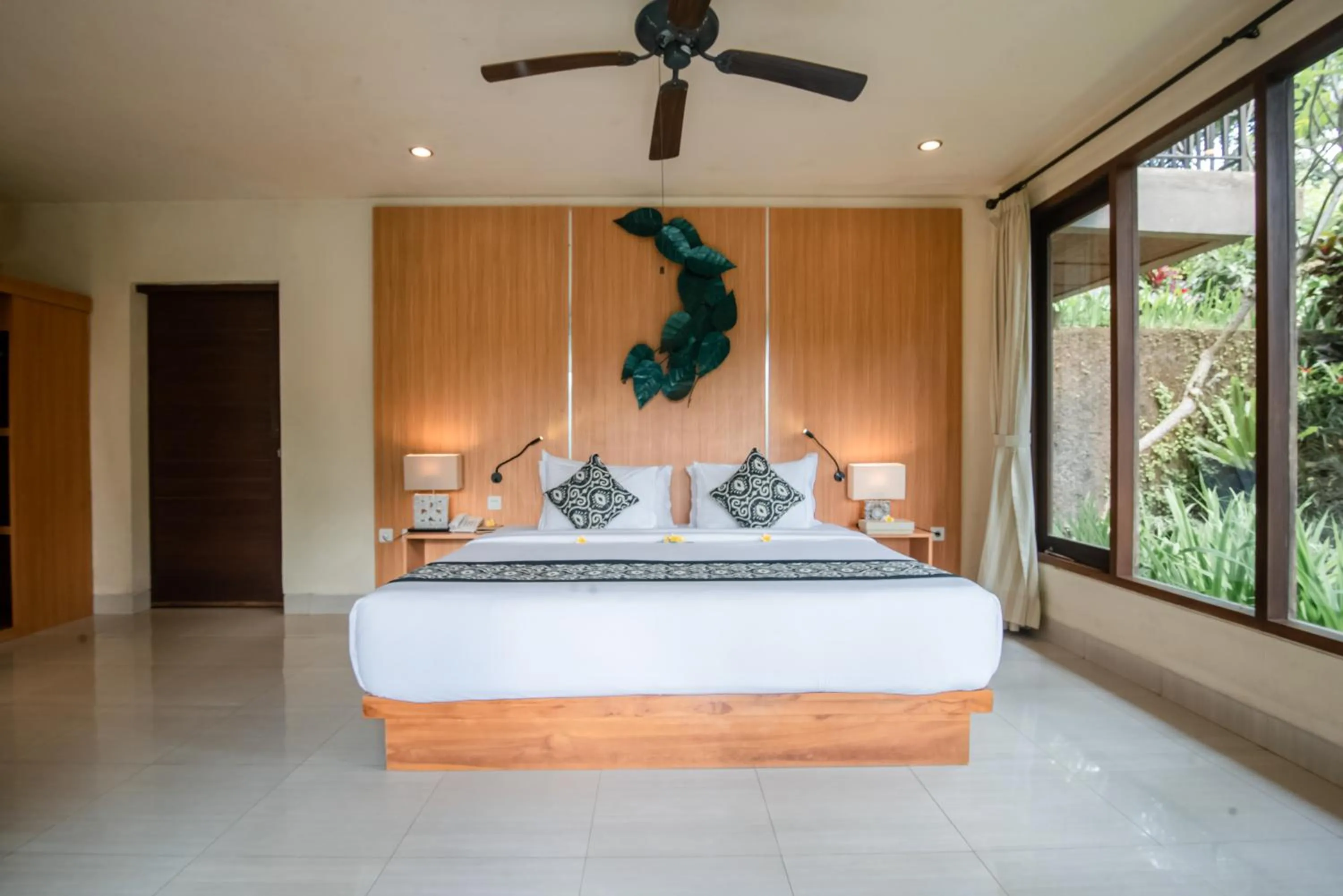 Bed in Bucu View Resort