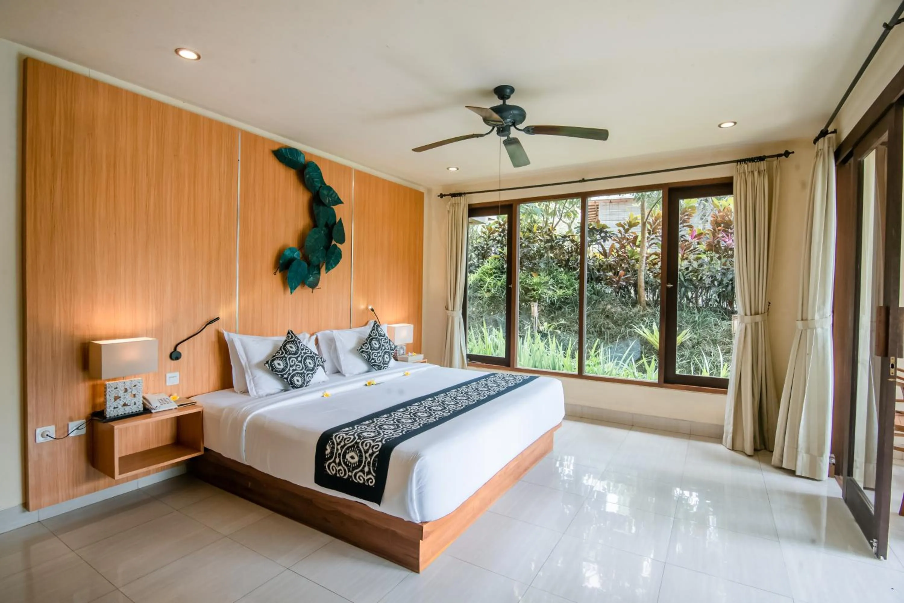 Bed in Bucu View Resort
