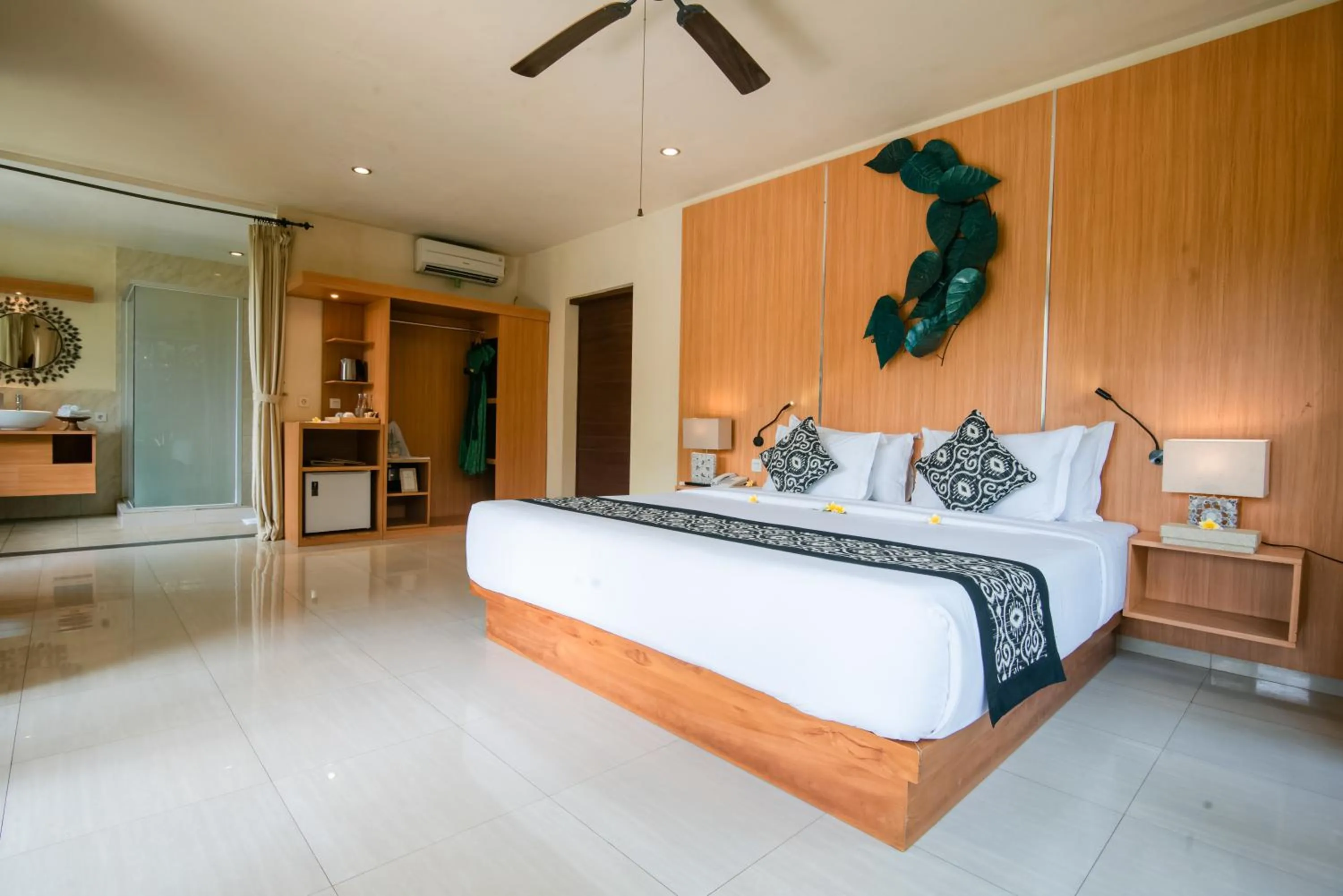 Bed in Bucu View Resort