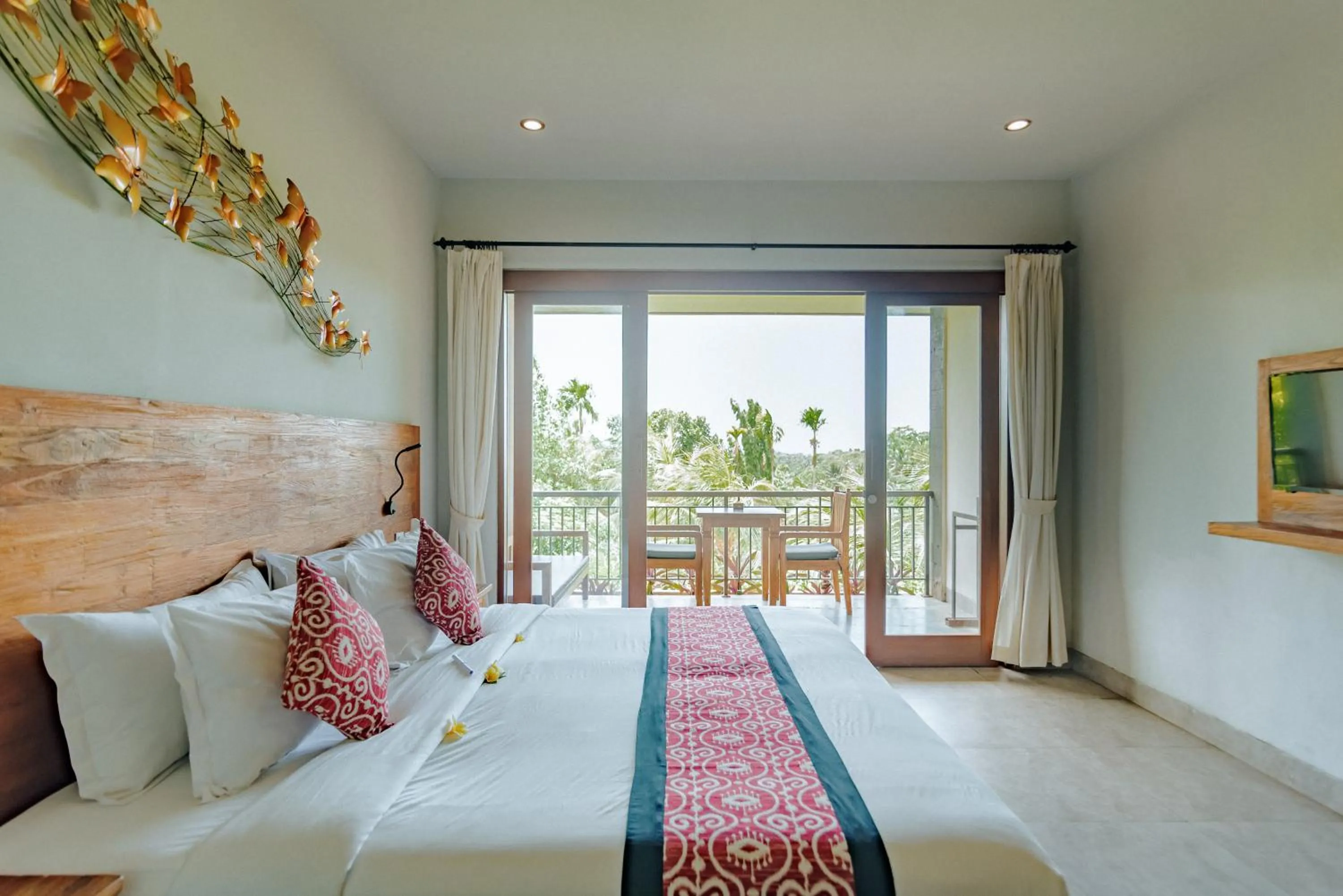 Bed in Bucu View Resort