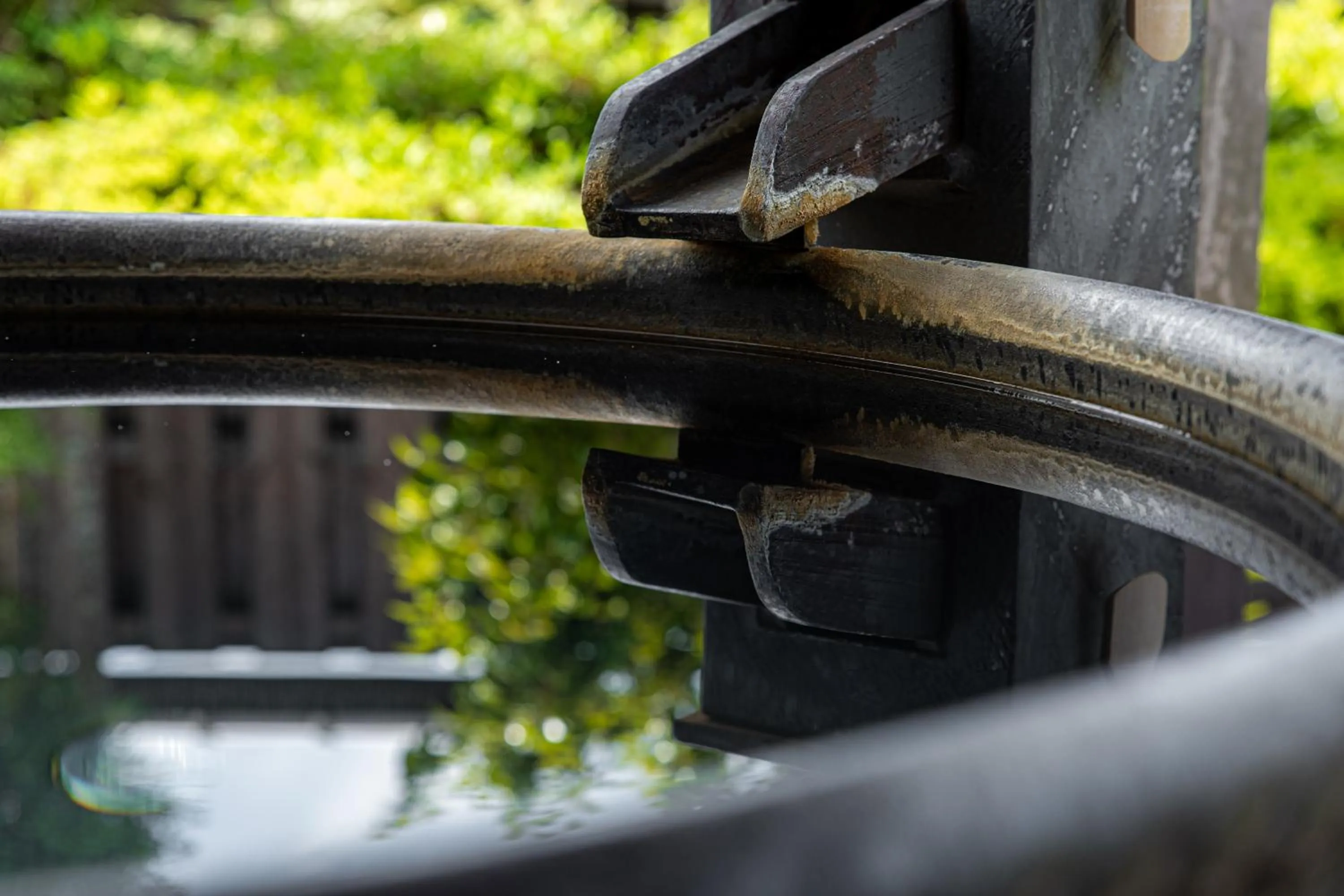 Hot Spring Bath in Japanese Ryokan Seryo