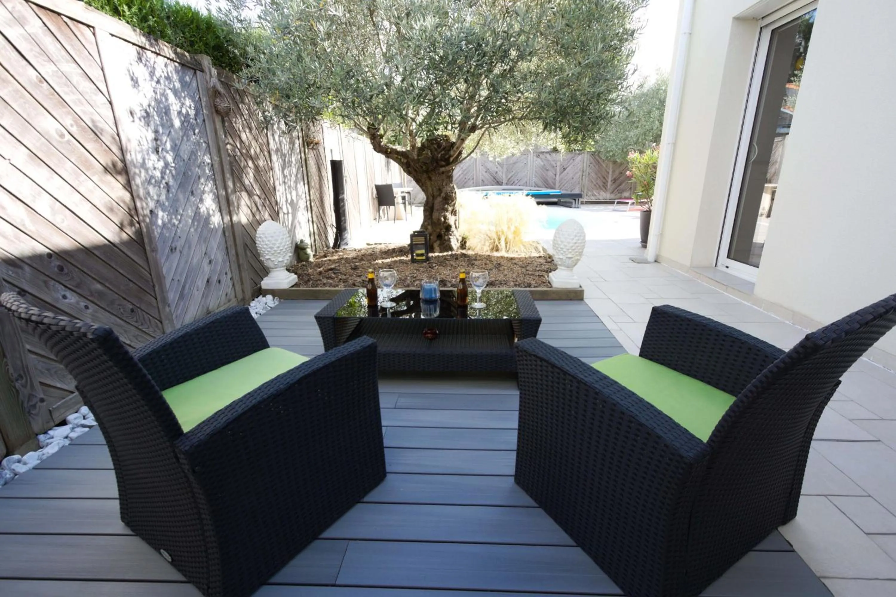 Garden in Chez Victoria Nantes Erdre