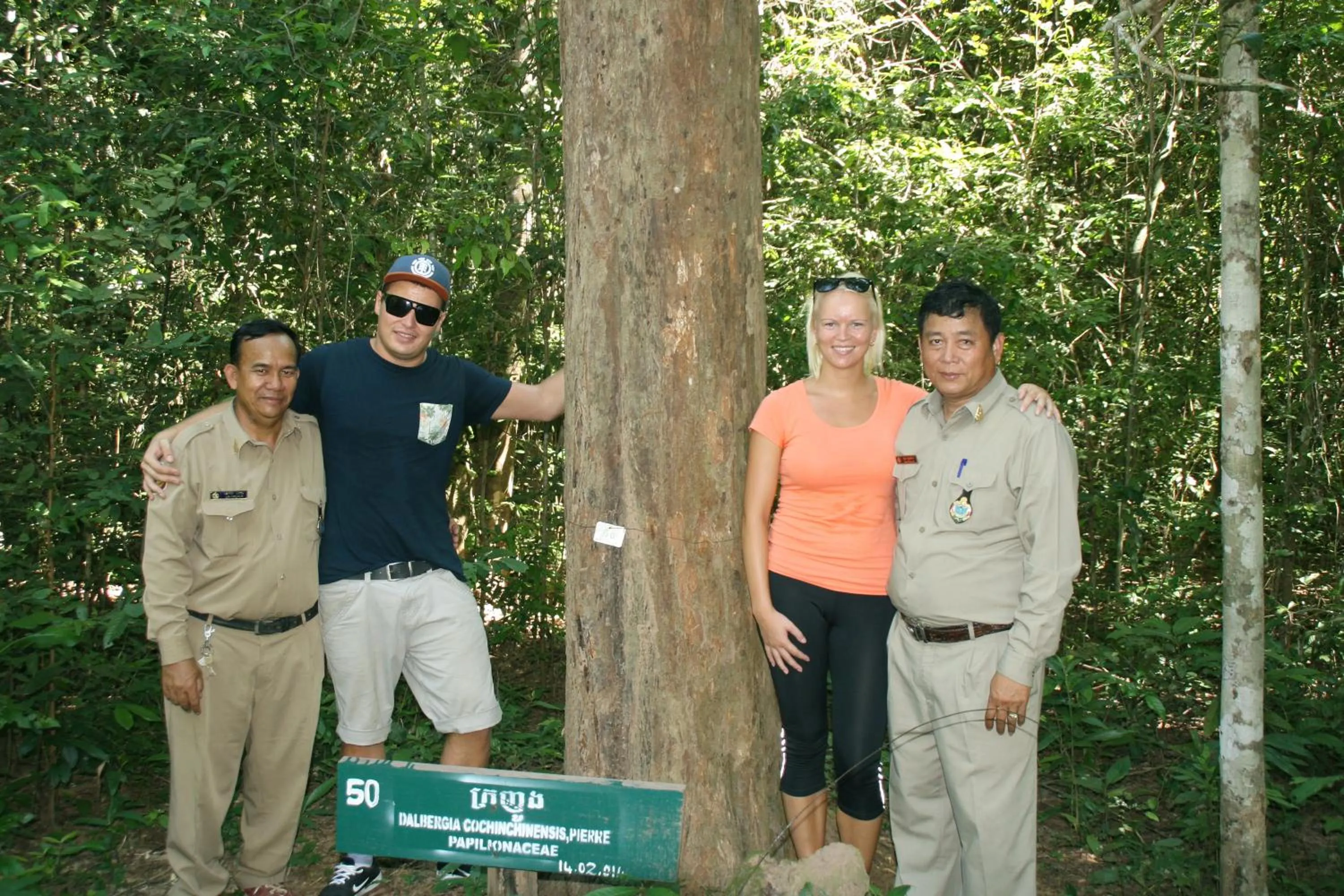 group of guests in Sokhalay Angkor Villa Resort