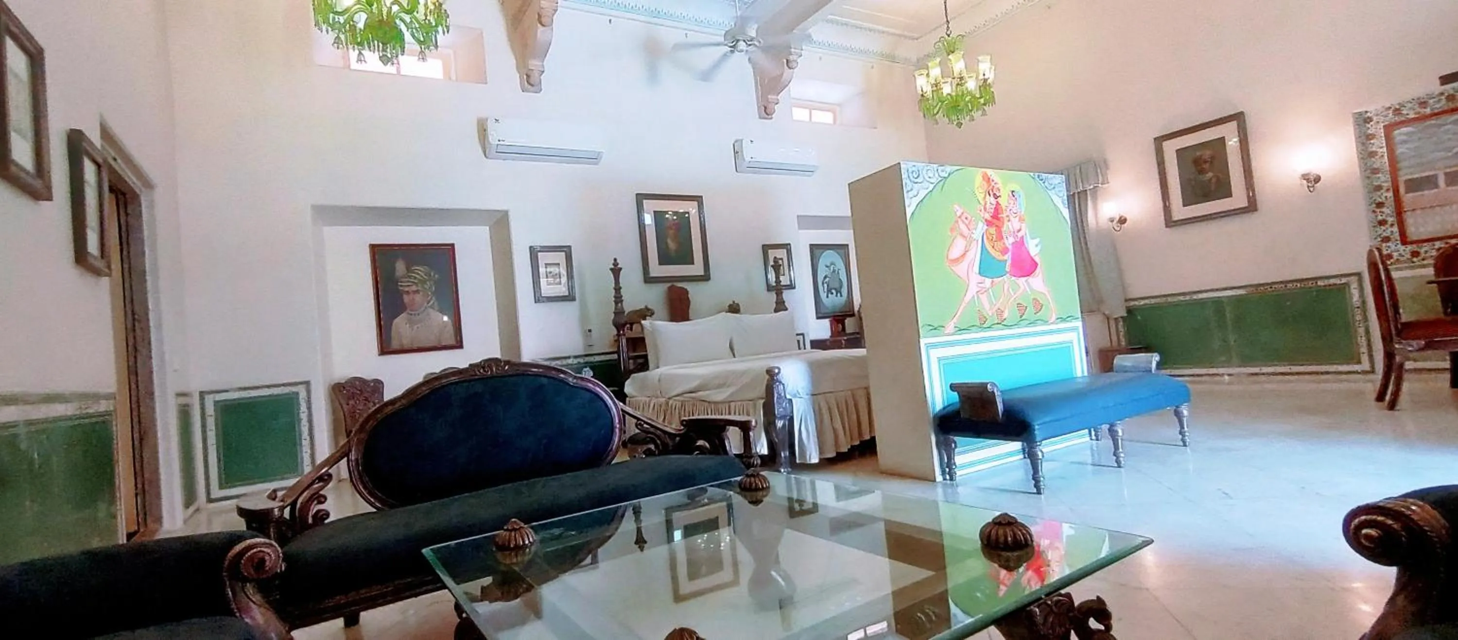 Dinner in Chomu Palace Jaipur - A Heritage Hotel