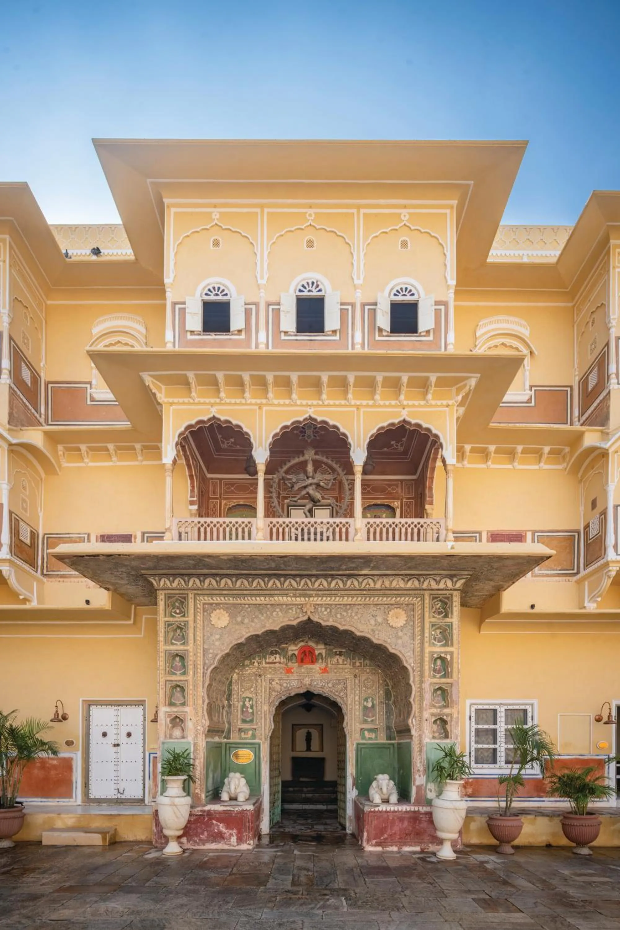 Property building in Chomu Palace Jaipur - A Heritage Hotel