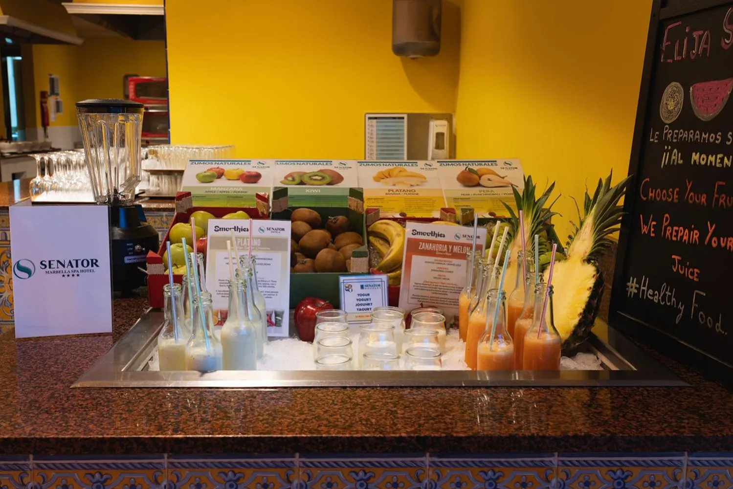 Food and drinks in Senator Marbella