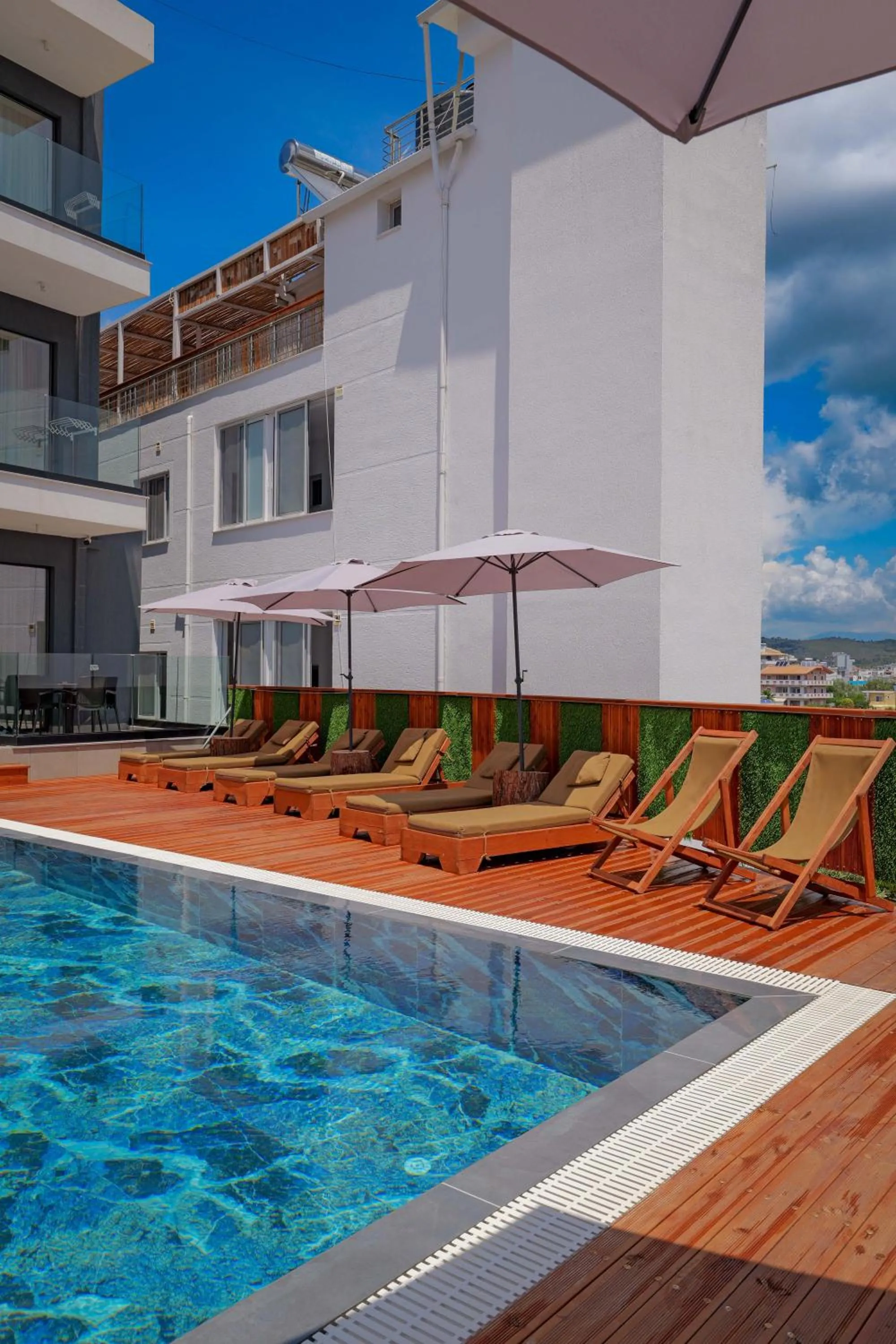 Pool view in Hotel Mira Mare