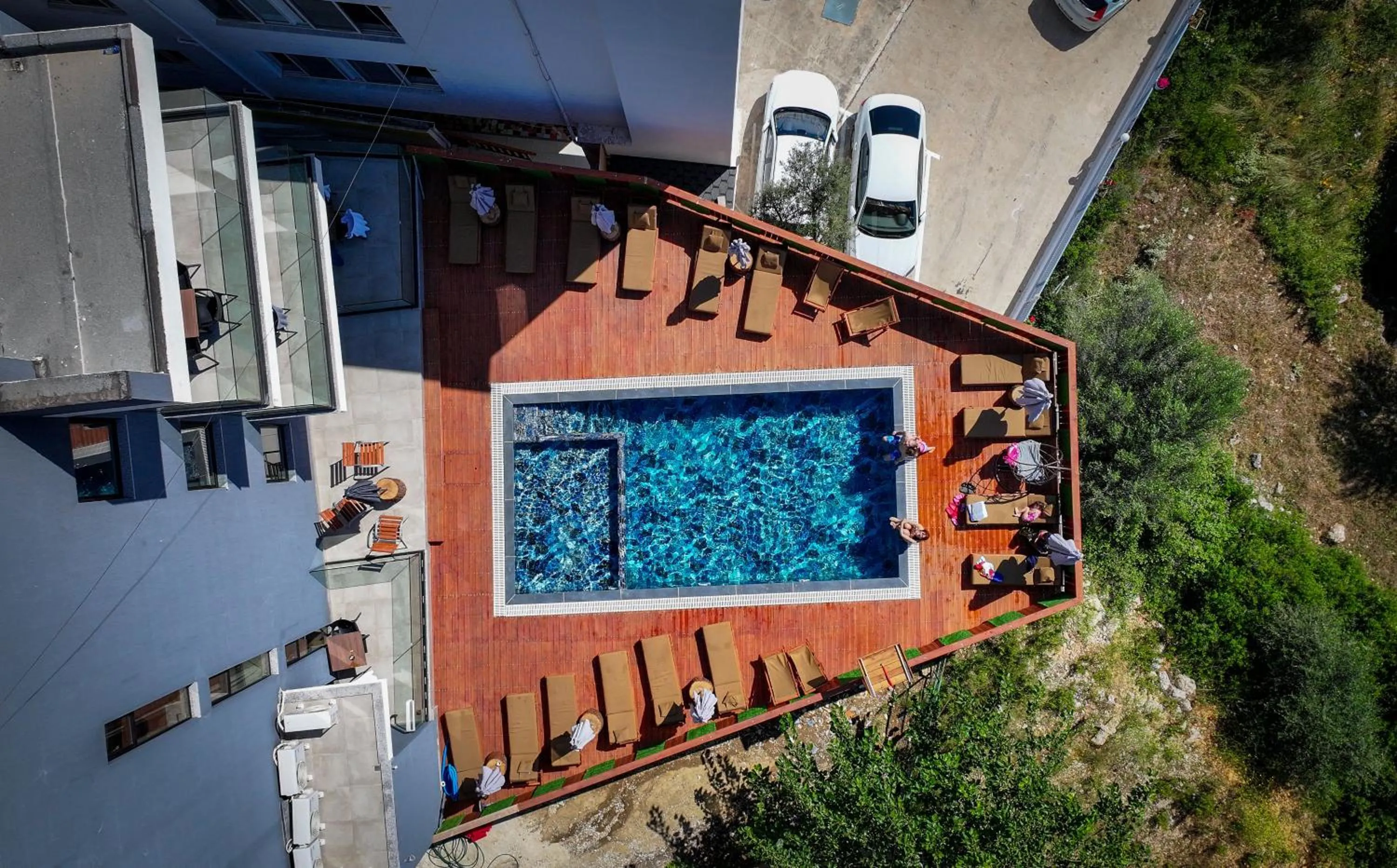 Swimming pool in Hotel Mira Mare