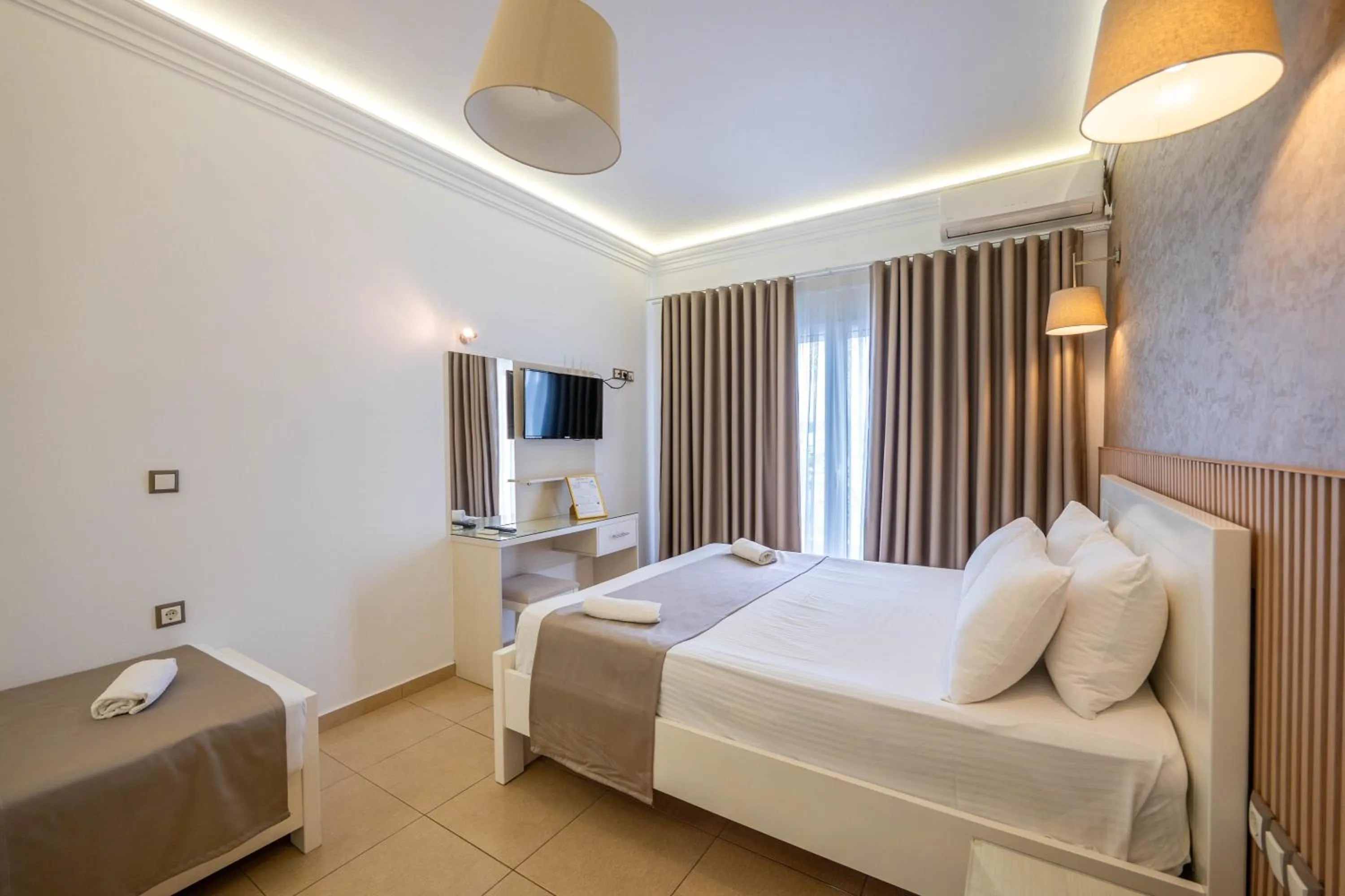 Bed in Hotel Mira Mare